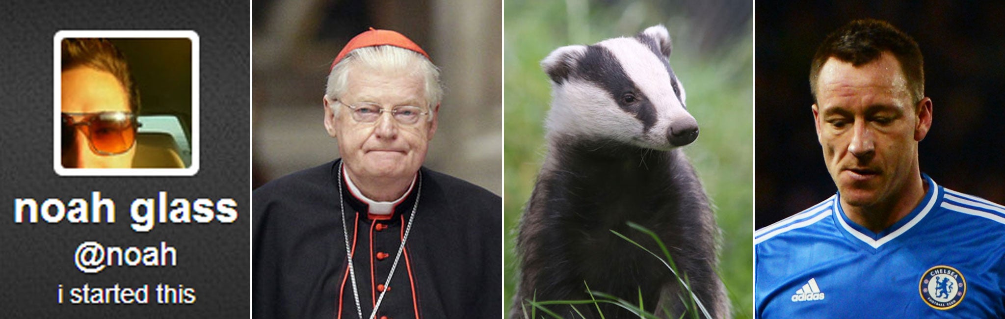 Twitter founder who made $0, the man who was nearly Pope, badgers – and John Terry