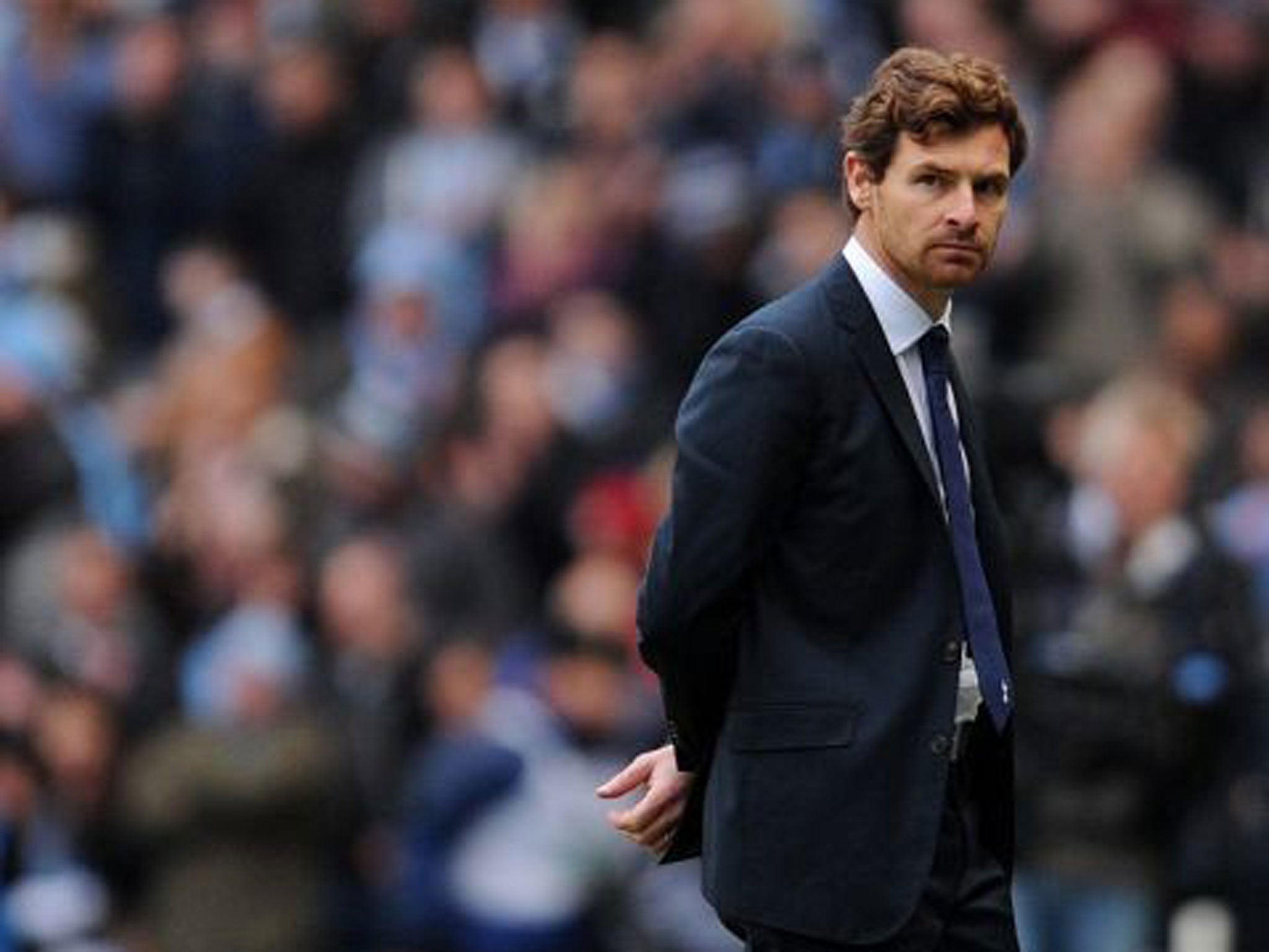 Andre Villas-Boas was sacked by Tottenham in December