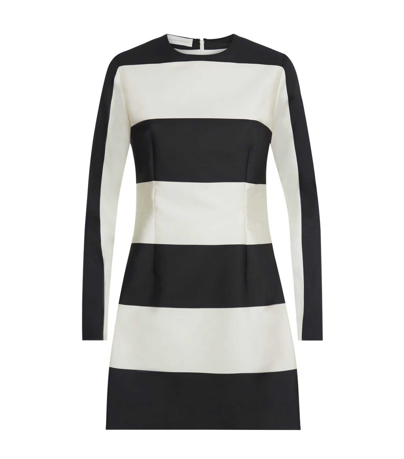 Stella McCartney dress in a timeless monochrome palette, from Harrods. Dress was ?1,350, now ?669; harrods.com