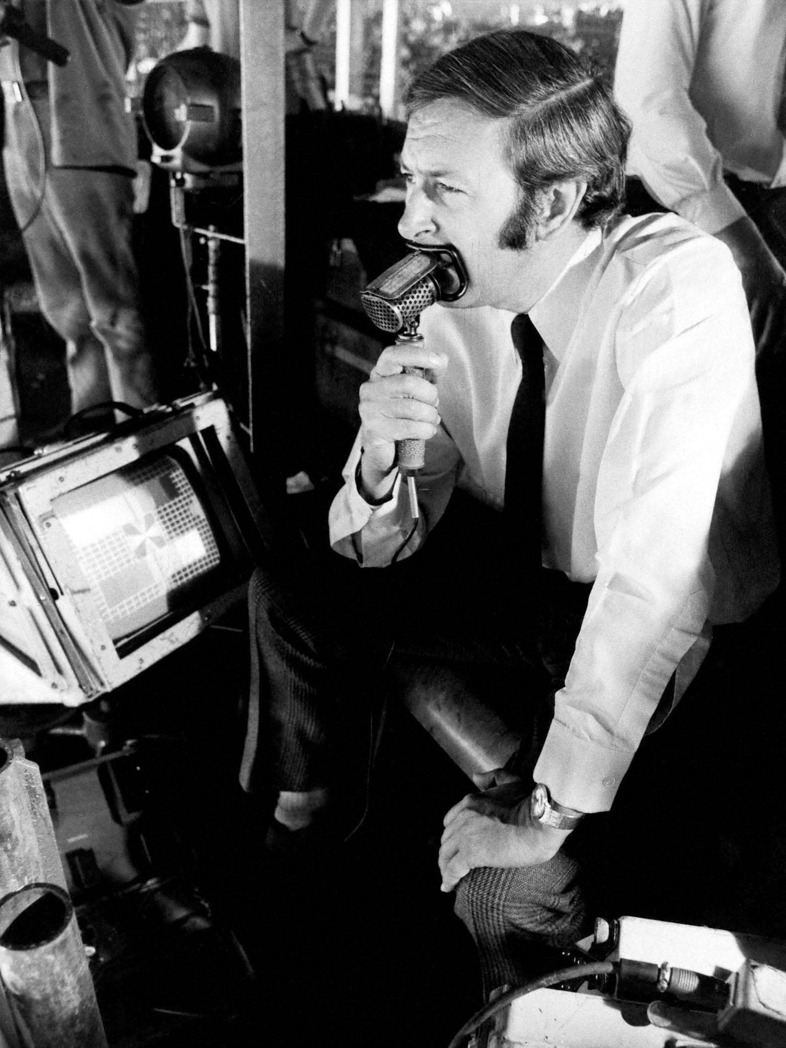 Coleman in 1971 at Manchester United's Old Trafford ground for the first division game with Sheffield United