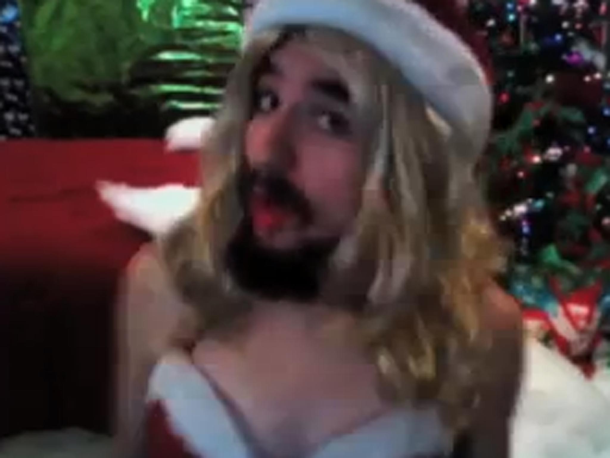 Steve Kardynal dons a Santa outfit and takes on Mariah Carey's Christmas hit