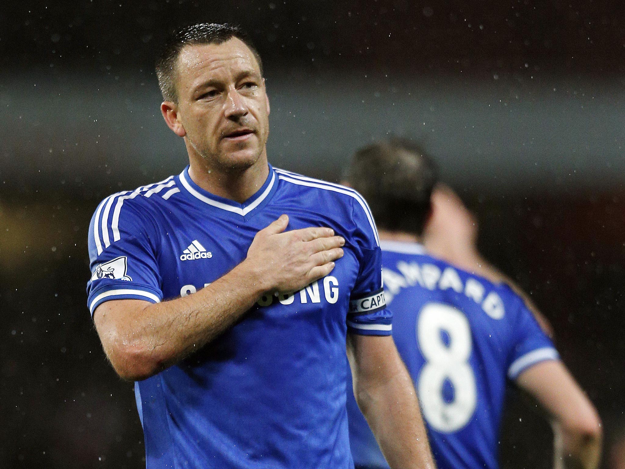 John Terry made his 600th Chelsea appearance against Liverpool on Sunday