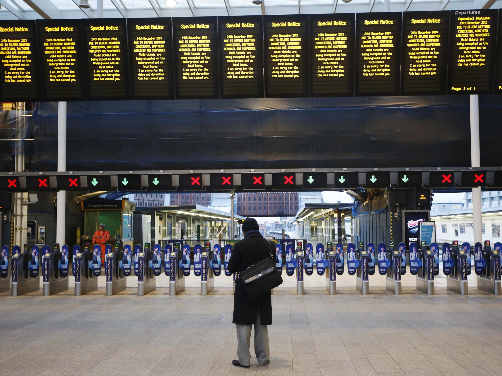 Labour have accused the Conservative transport minister of "hypocrisy" over a shortage of trains on Boxing Day