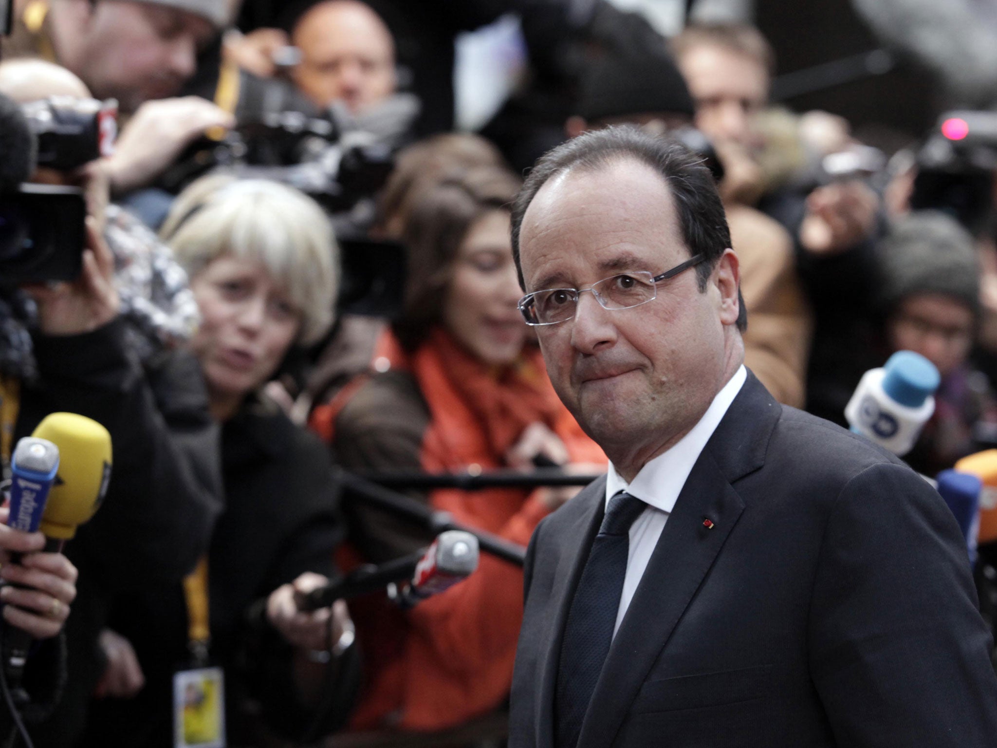 President Hollande's approval rating has fallen faster than that of any other French President in the Fifth Republic, with 3.5 million French people out of work