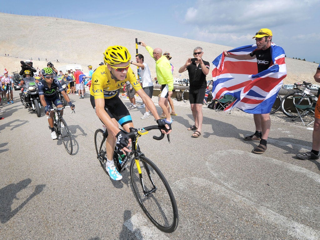 Chris Froome becomes the second British rider to win the Tour de France