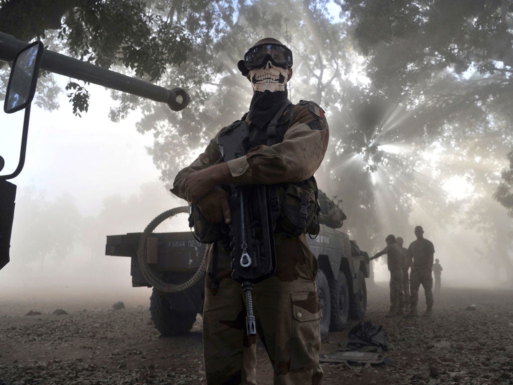 French troops in Mali