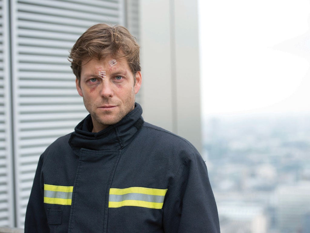 Jamie Bamber in Sky 1’s The Smoke (Des Wylie/Sky 1)