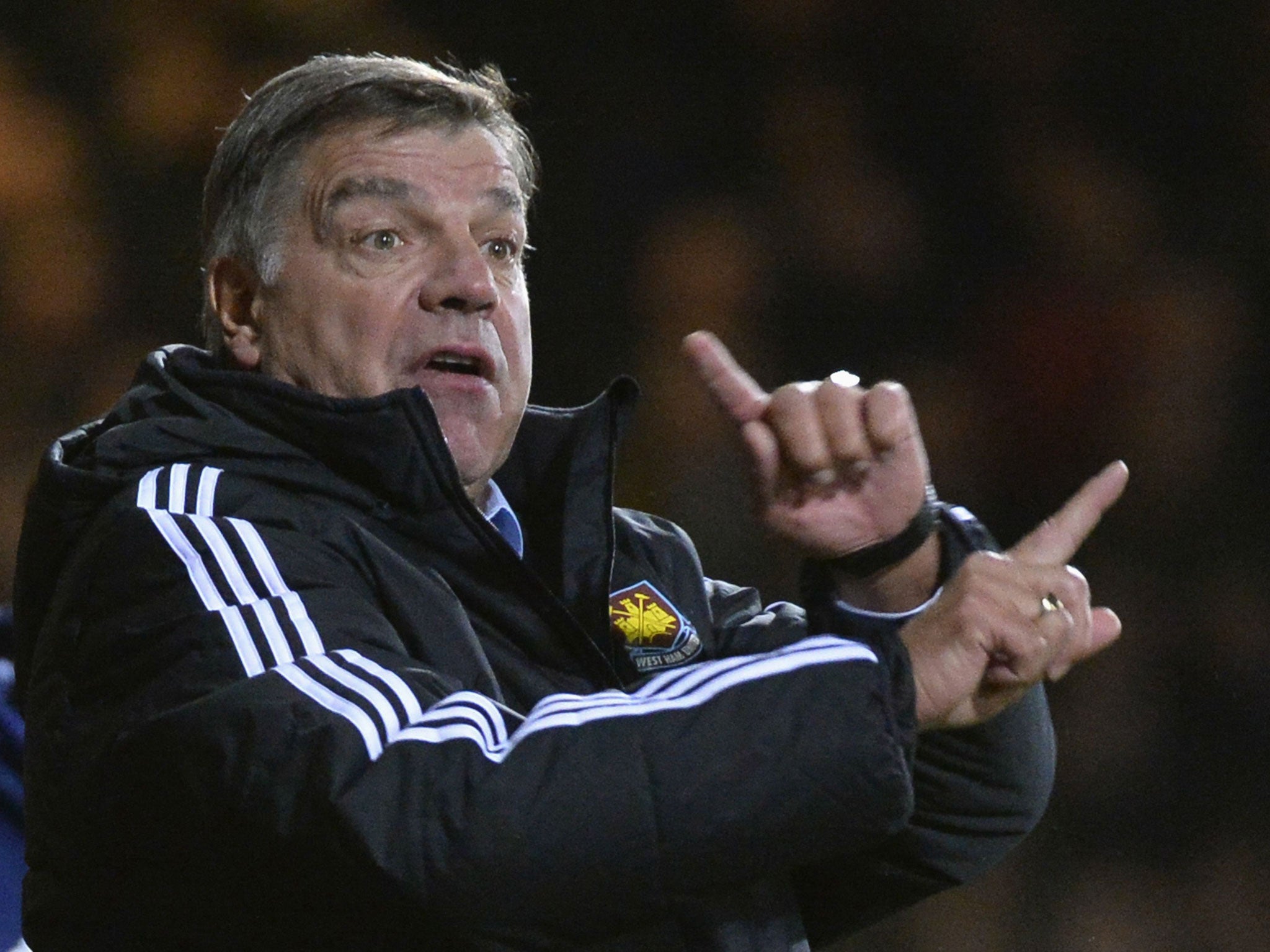 West Ham have won once in 11 games under Sam Allardyce