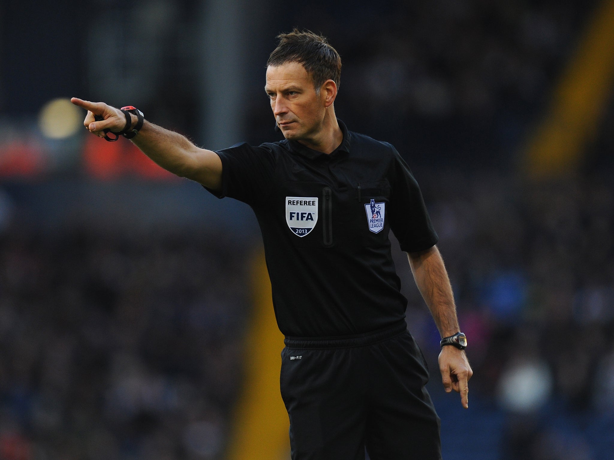 Referee Mark Clattenburg