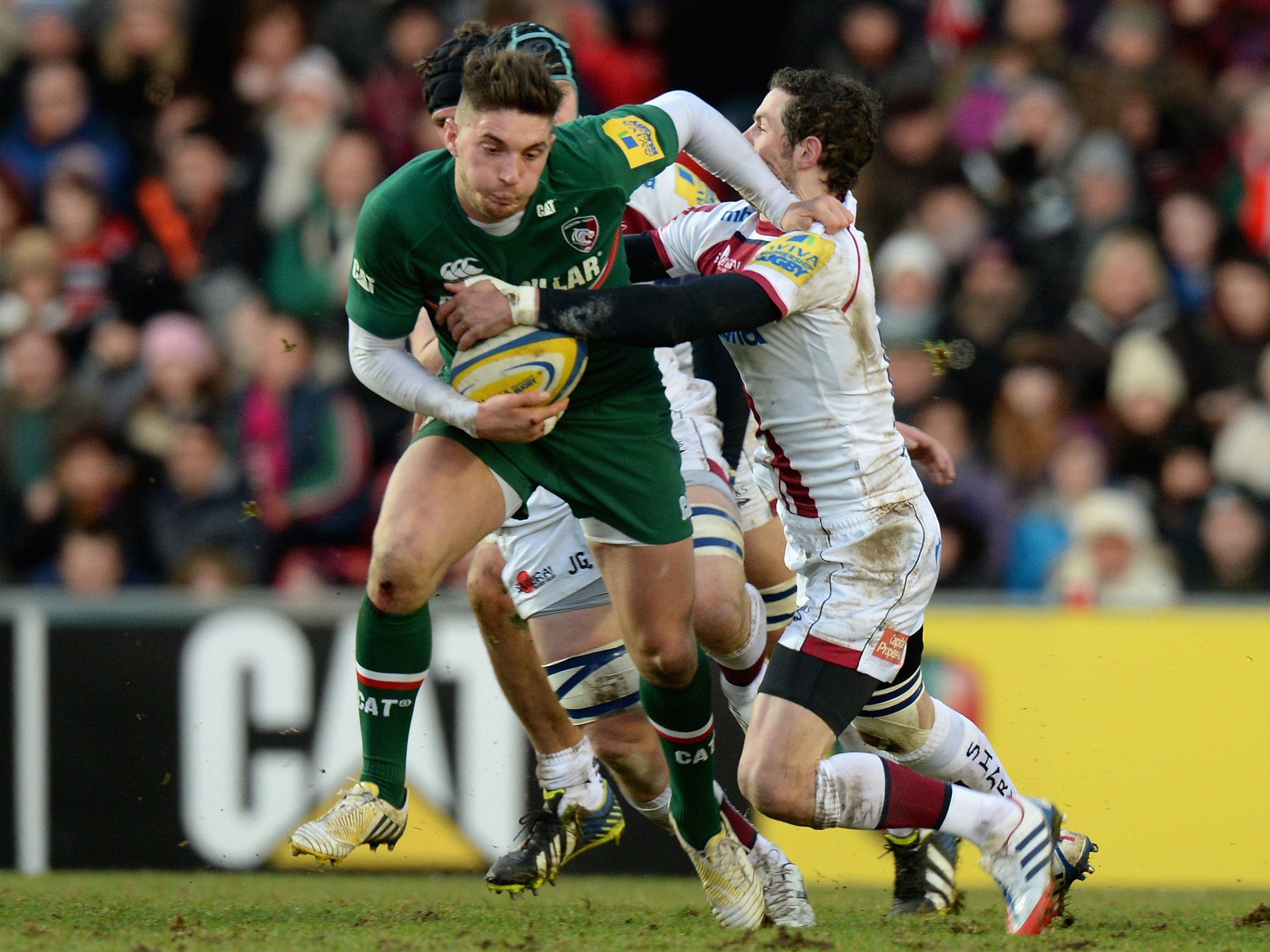 Leicester Tigers' Owen Williams