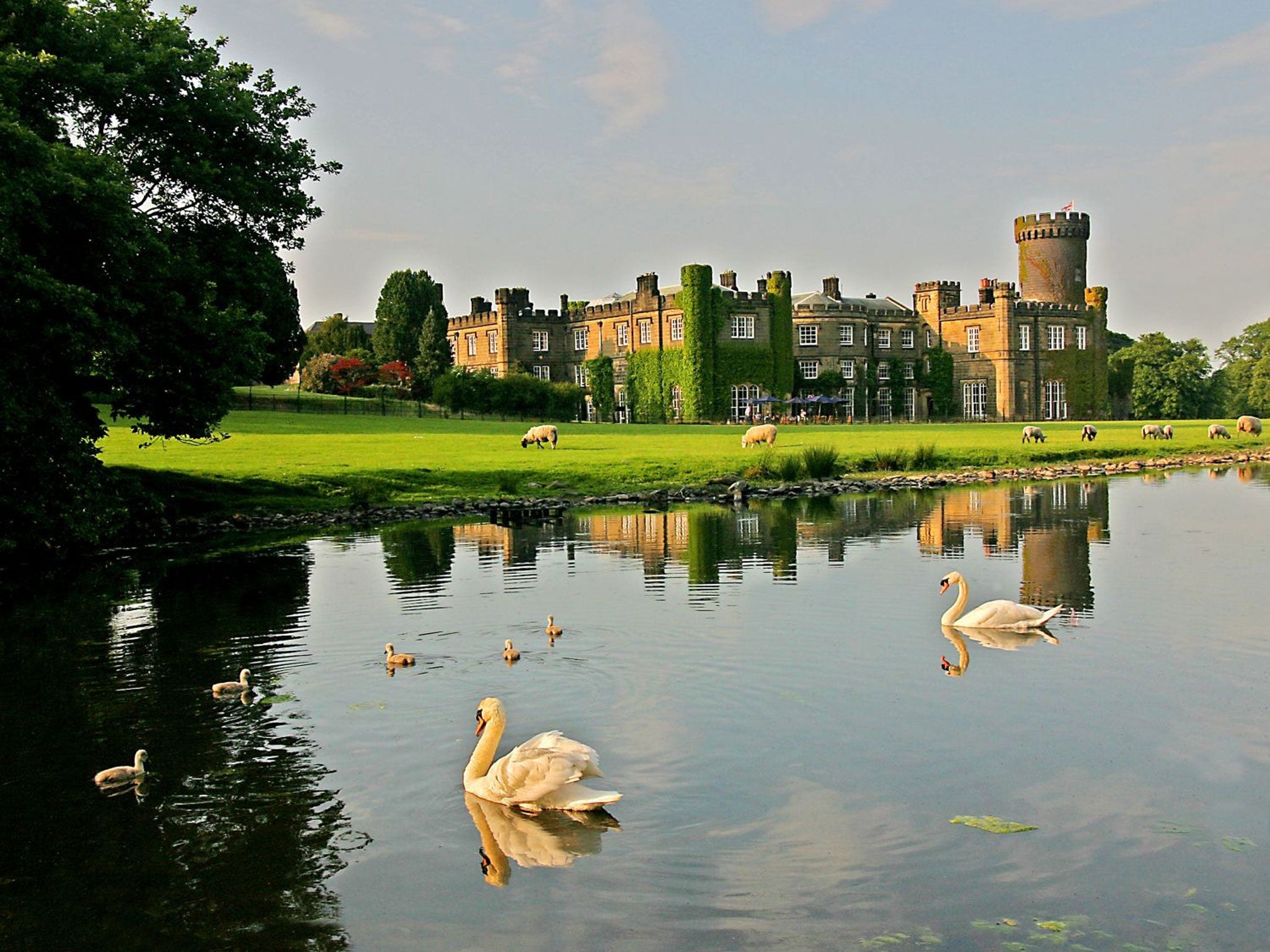 England: Swinton Park, a luxurious country hotel