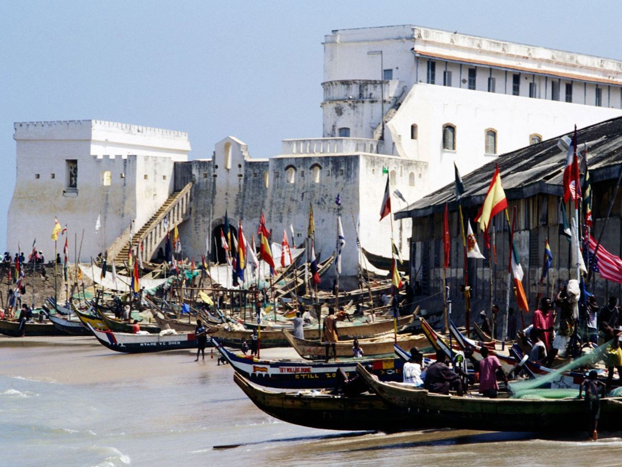 A different league: Cape Coast Castle