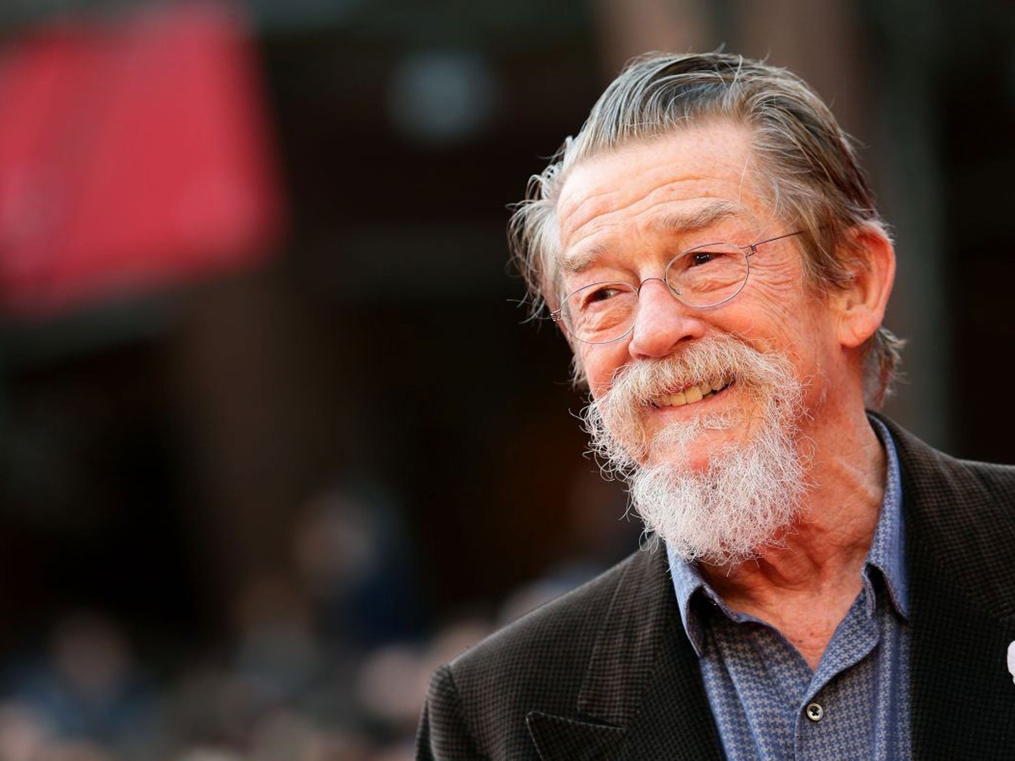 Hair to the throne: Actor John Hurt