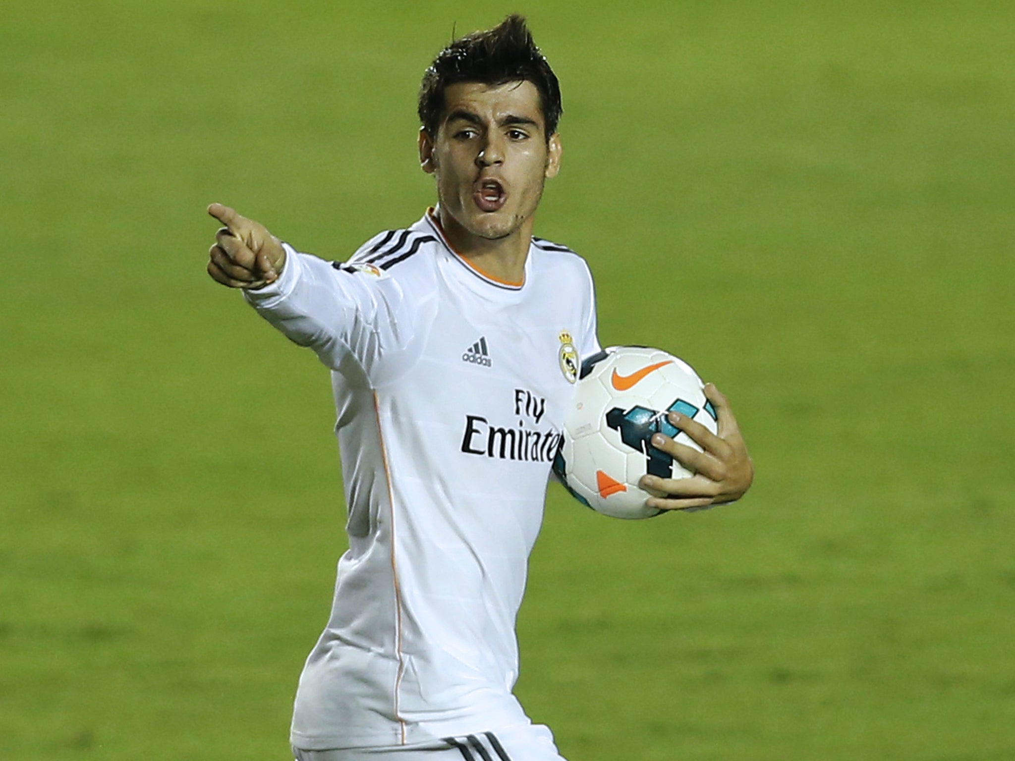 Real Madrid striker Alvaro Morata remains a transfer target for Arsenal and Liverpool