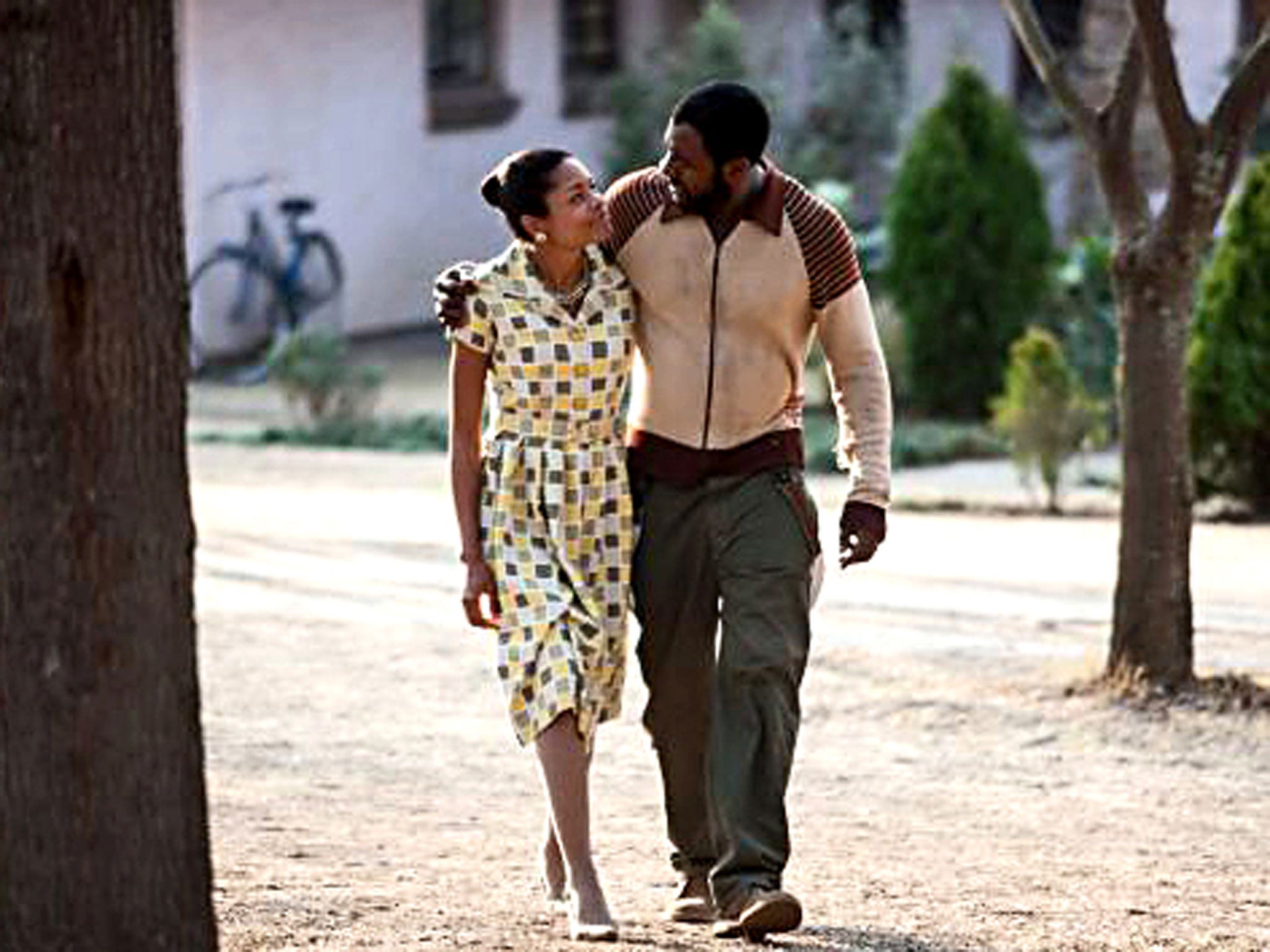 A scene from 'Long Walk to Freedom'