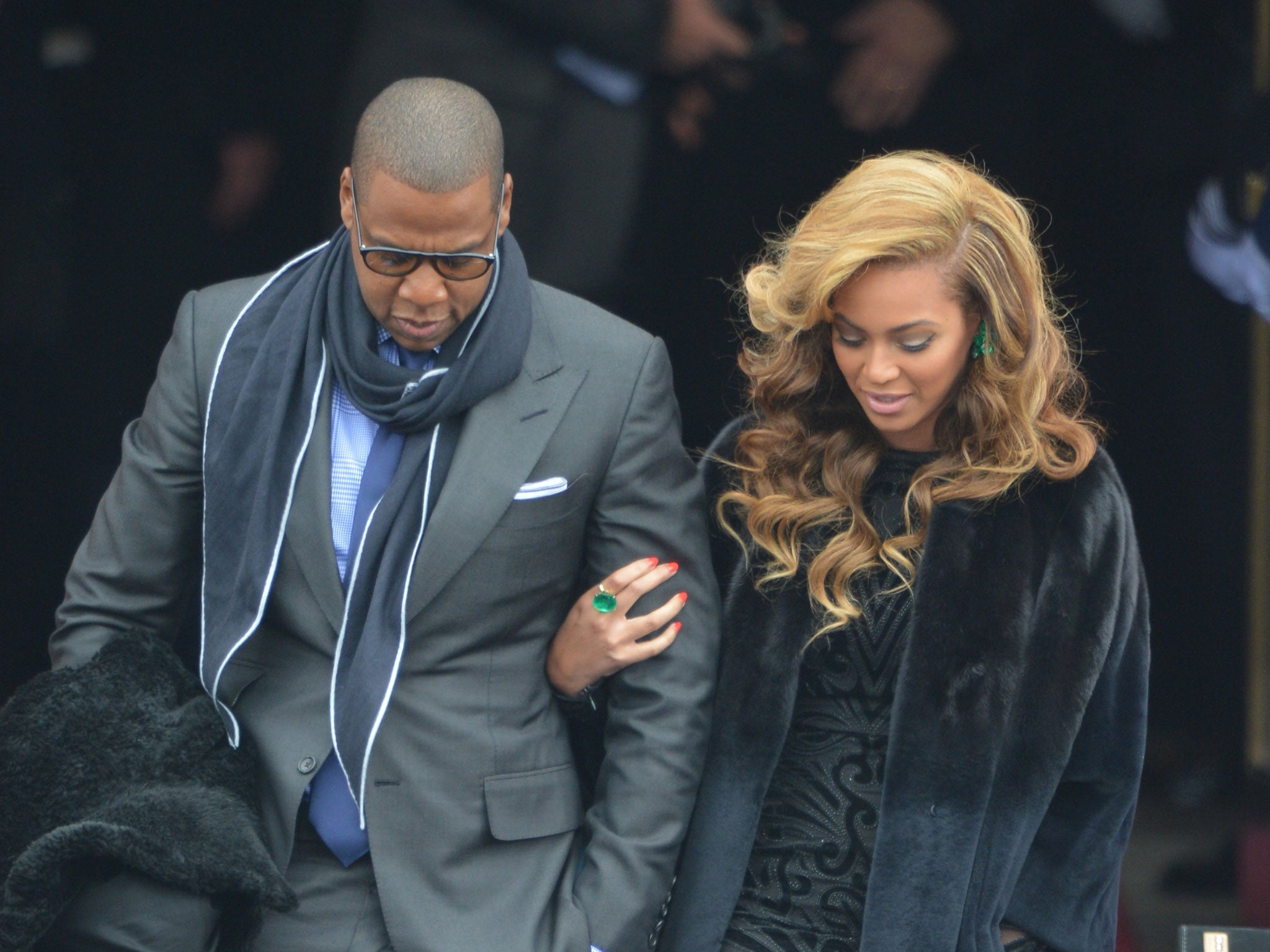 Jay-Z his wife Beyonce