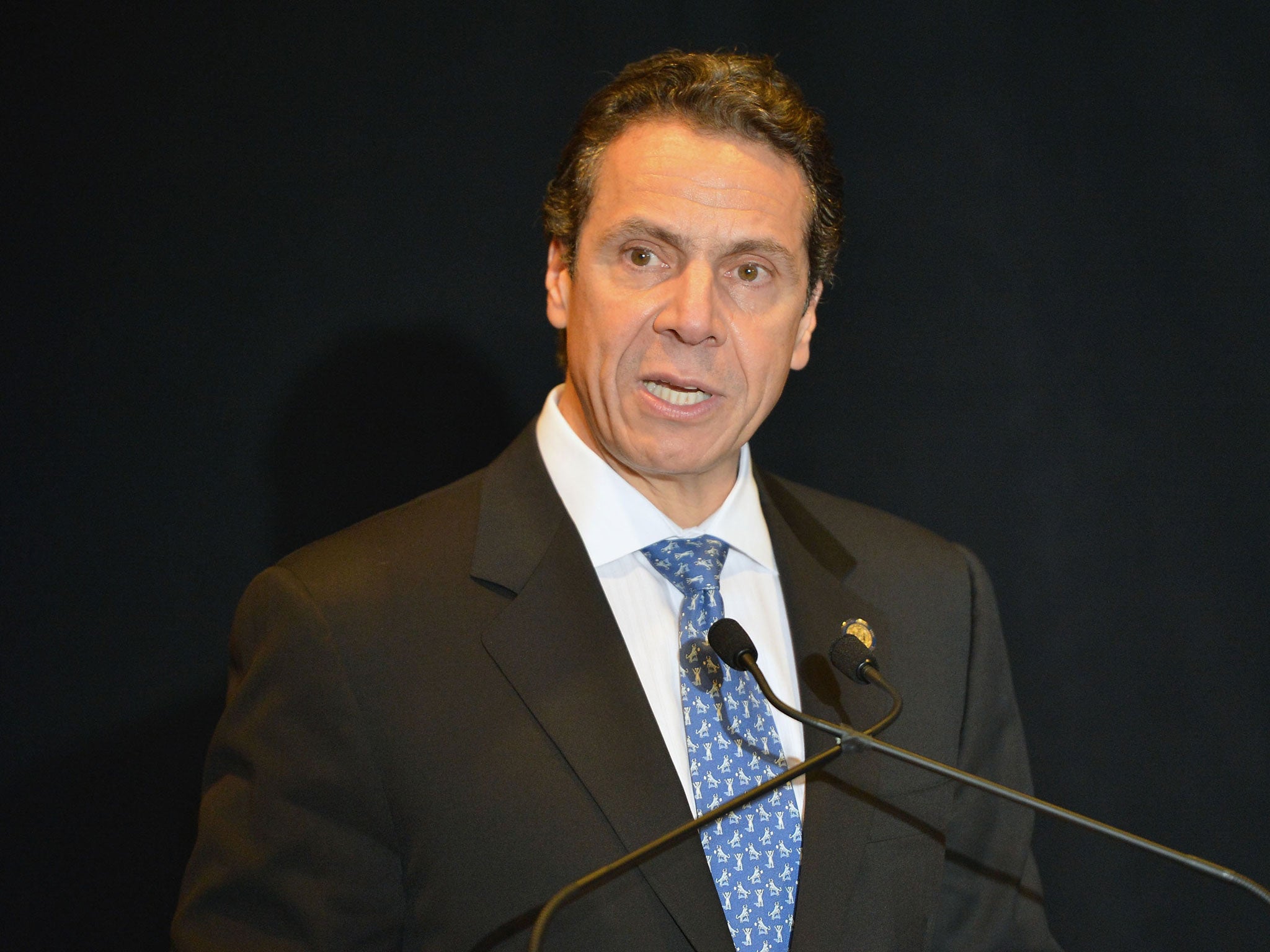 NY governor Andrew Cuomo