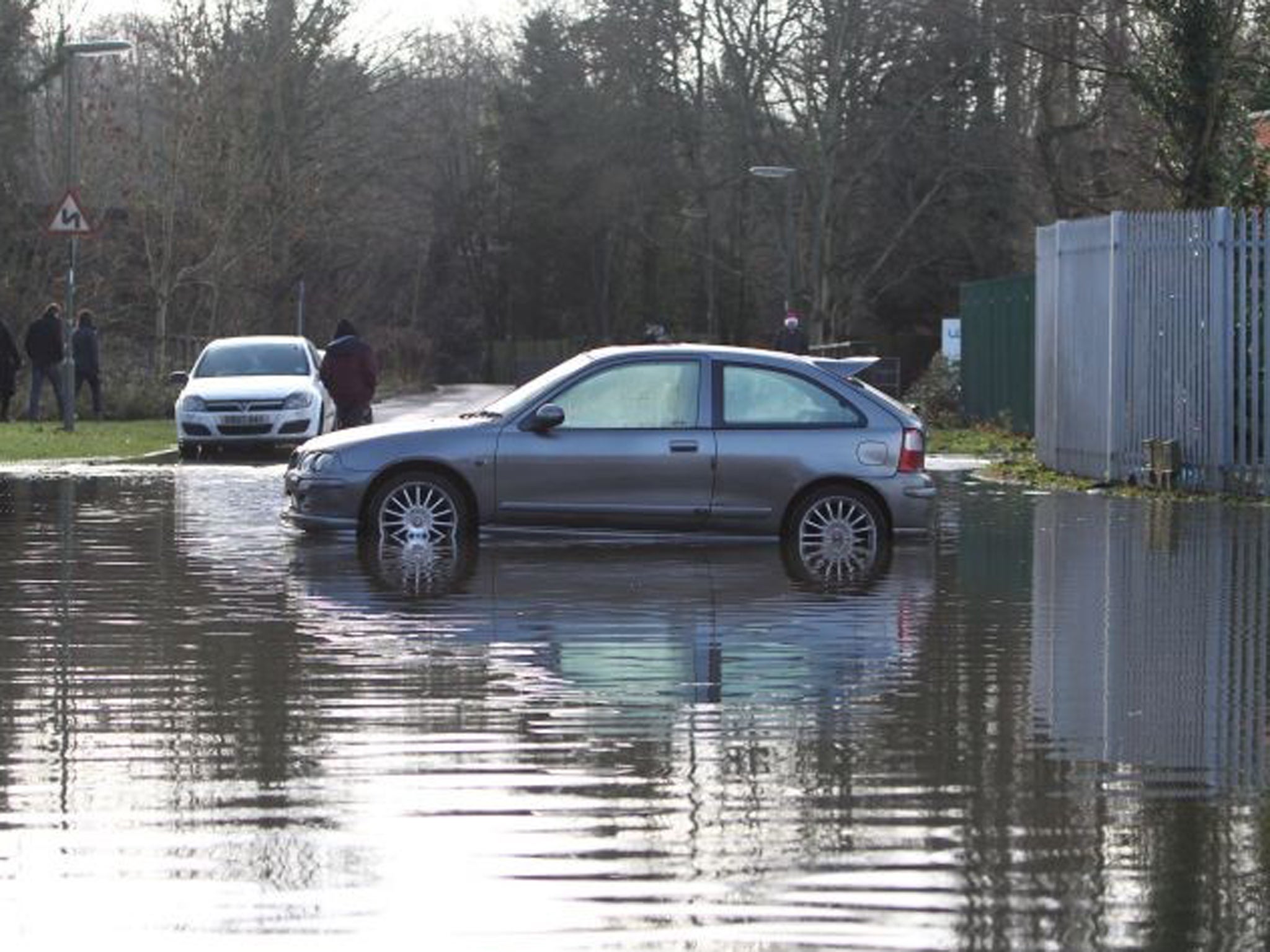 Many people faced a miserable Christmas Day in the wake of stormy weather with thousands either evacuated from their homes or left without power