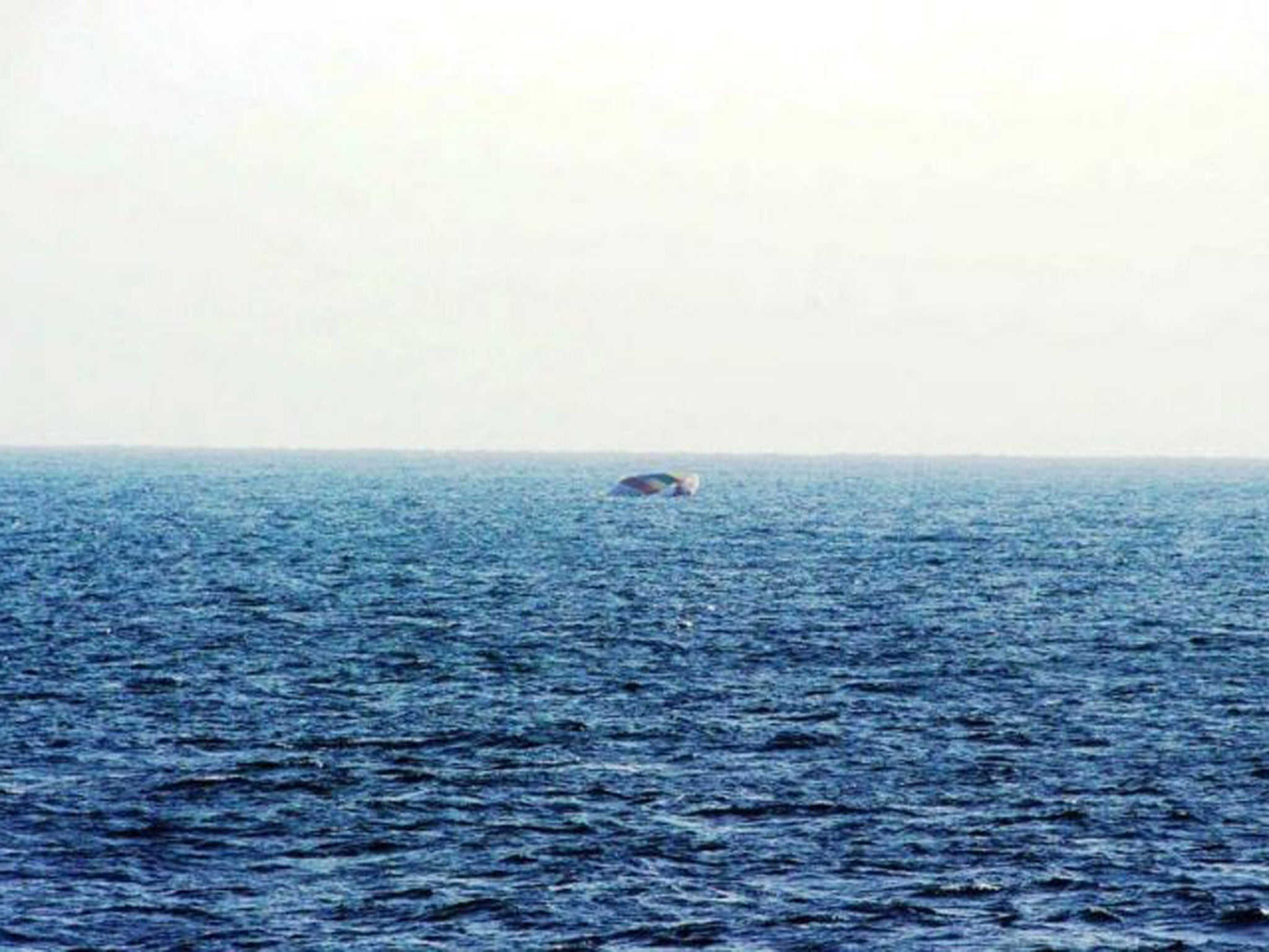 The balloon was a forlorn sight upon after its landing