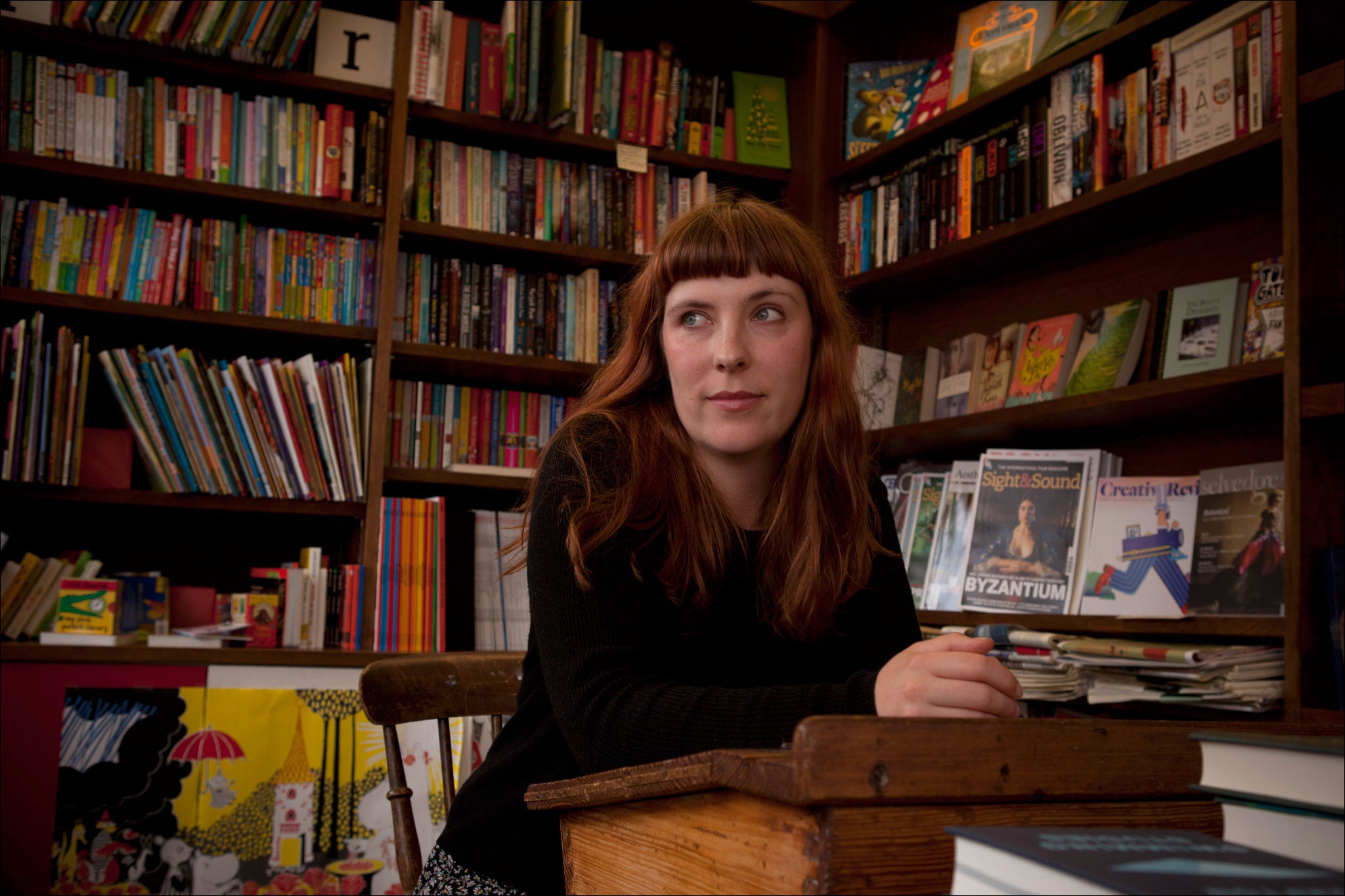 Wyld runs an independent bookshop in Peckham, London