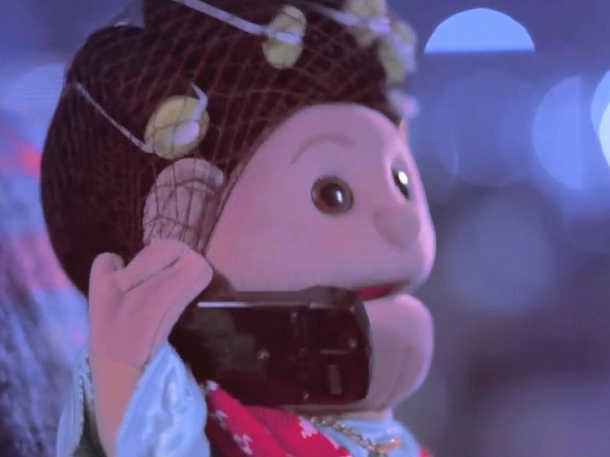 Abla Fahita, the puppet featured in Vodafone Egypt's adverts