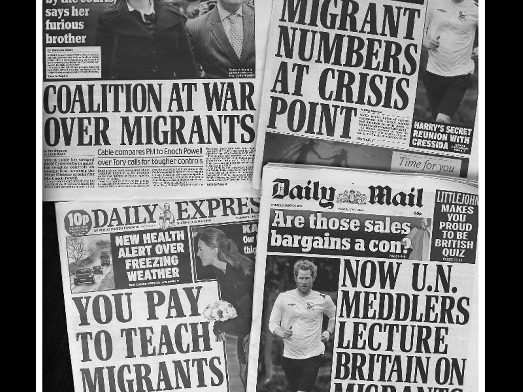 The media have been impartial in their coverage of the 'immigration crisis'
