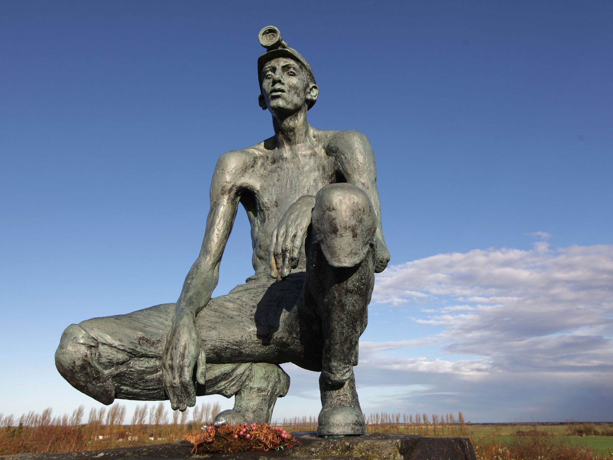 The miners’ memorial in Deal