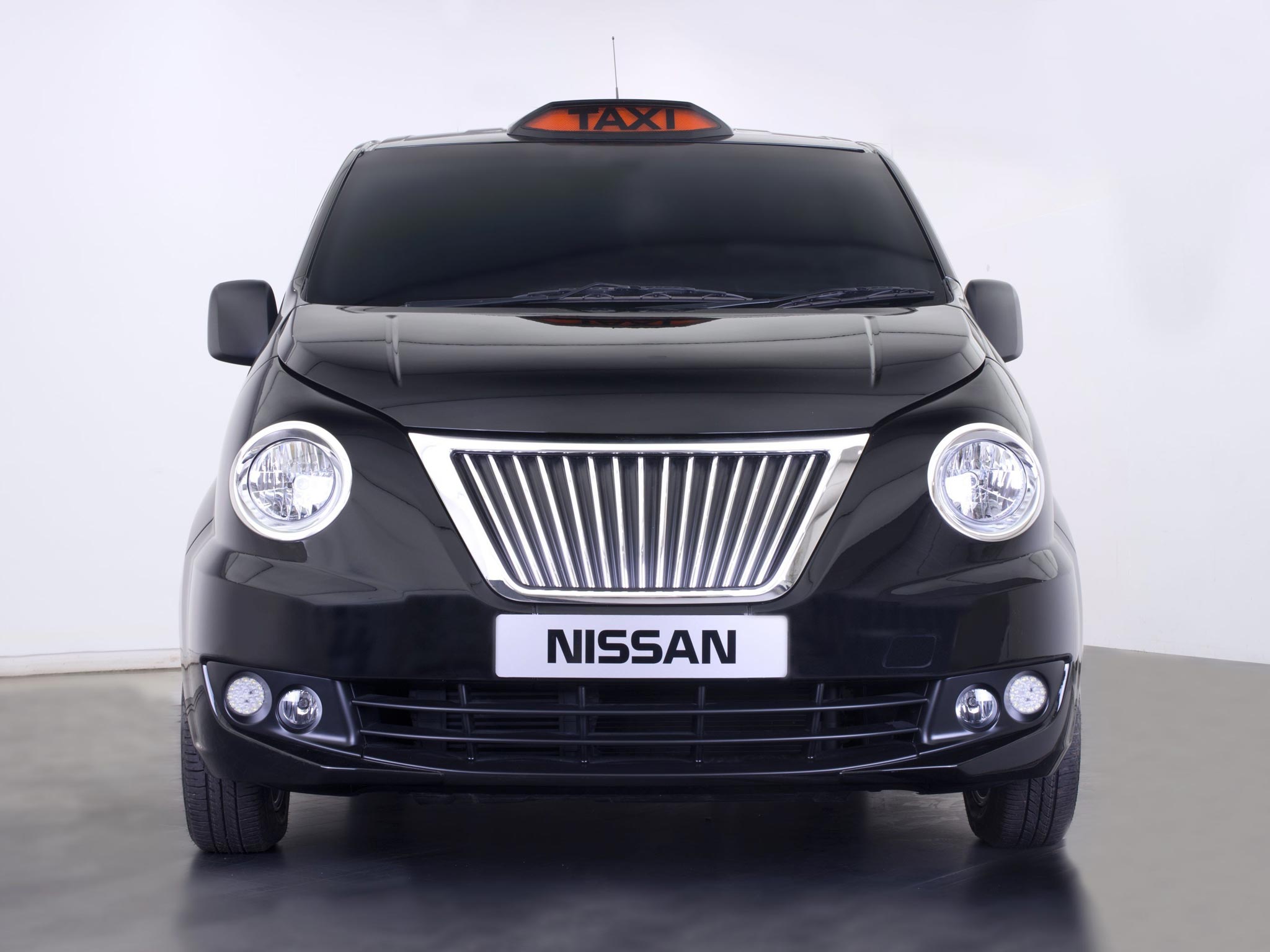 The new-look black cabs launched by Nissan