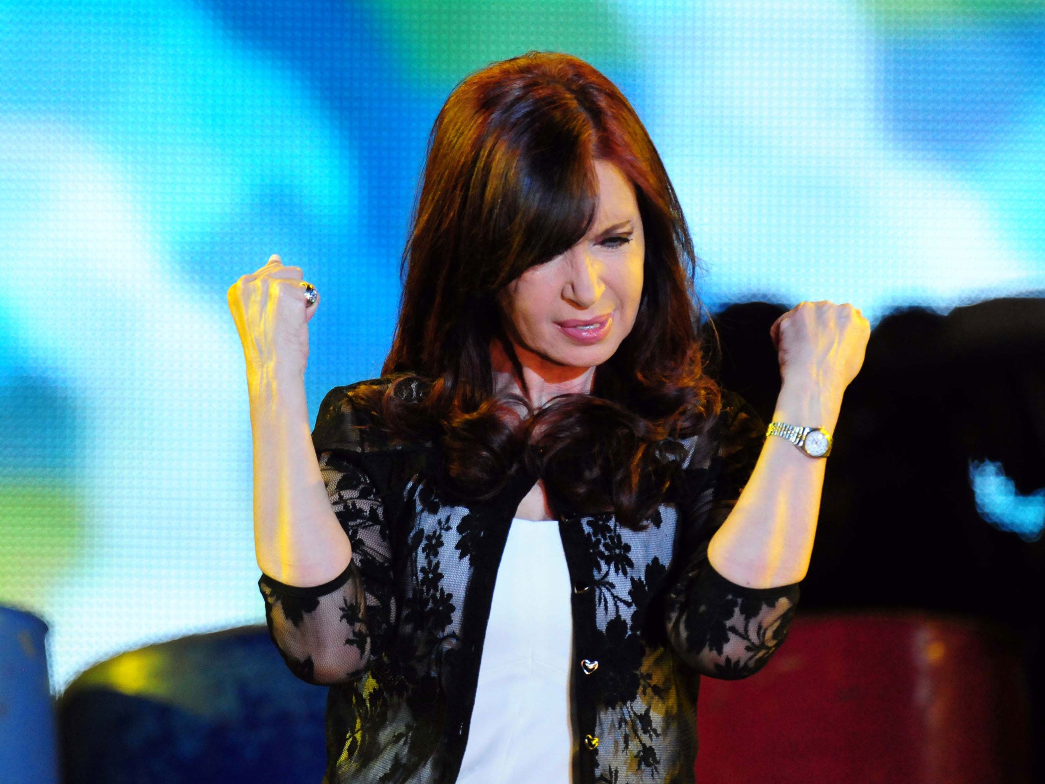 Argentine President Cristina Fernandez de Kirchner