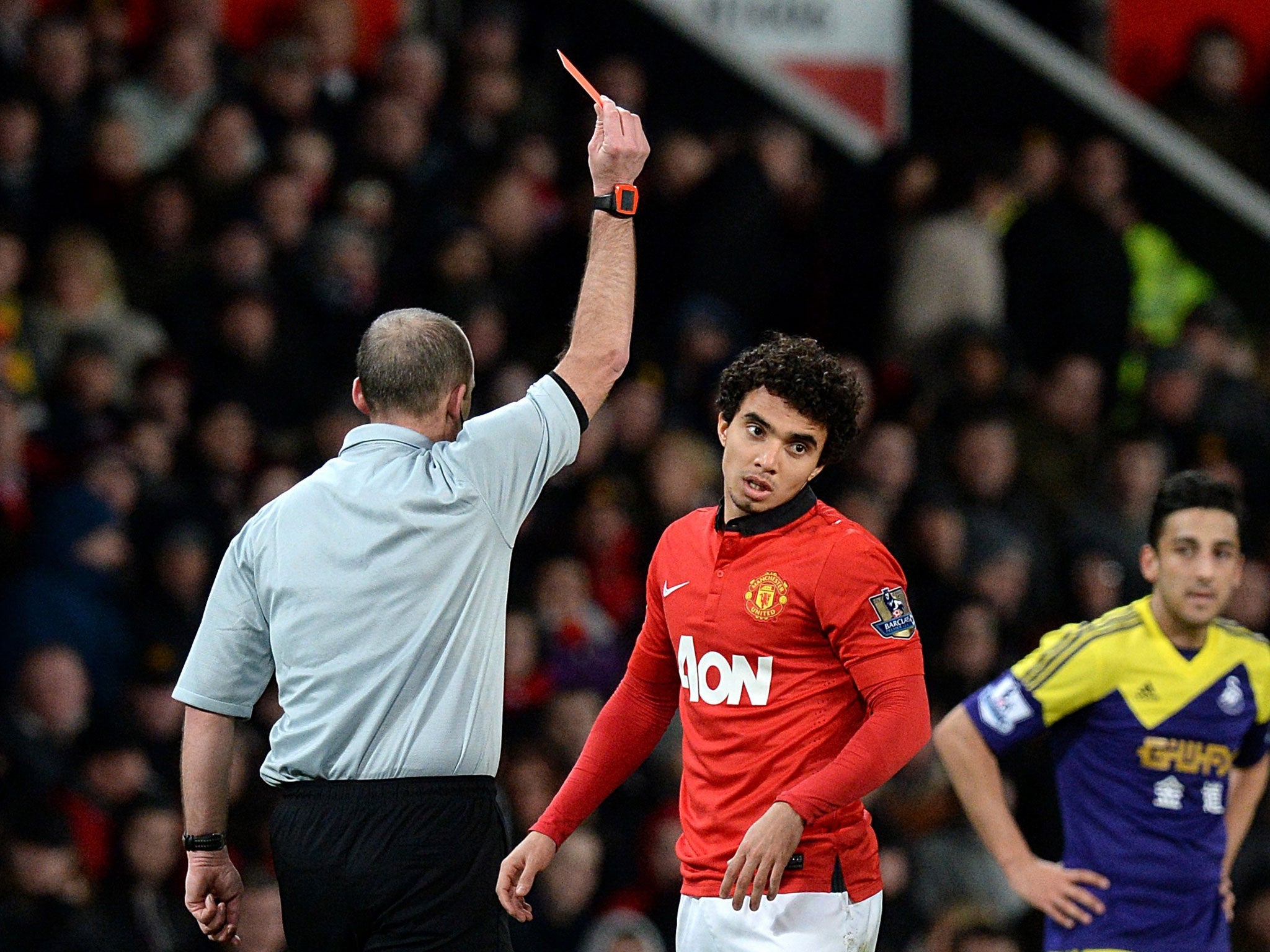 Fabio da Silva, centre, will not be offered a new contract when his current deal expires