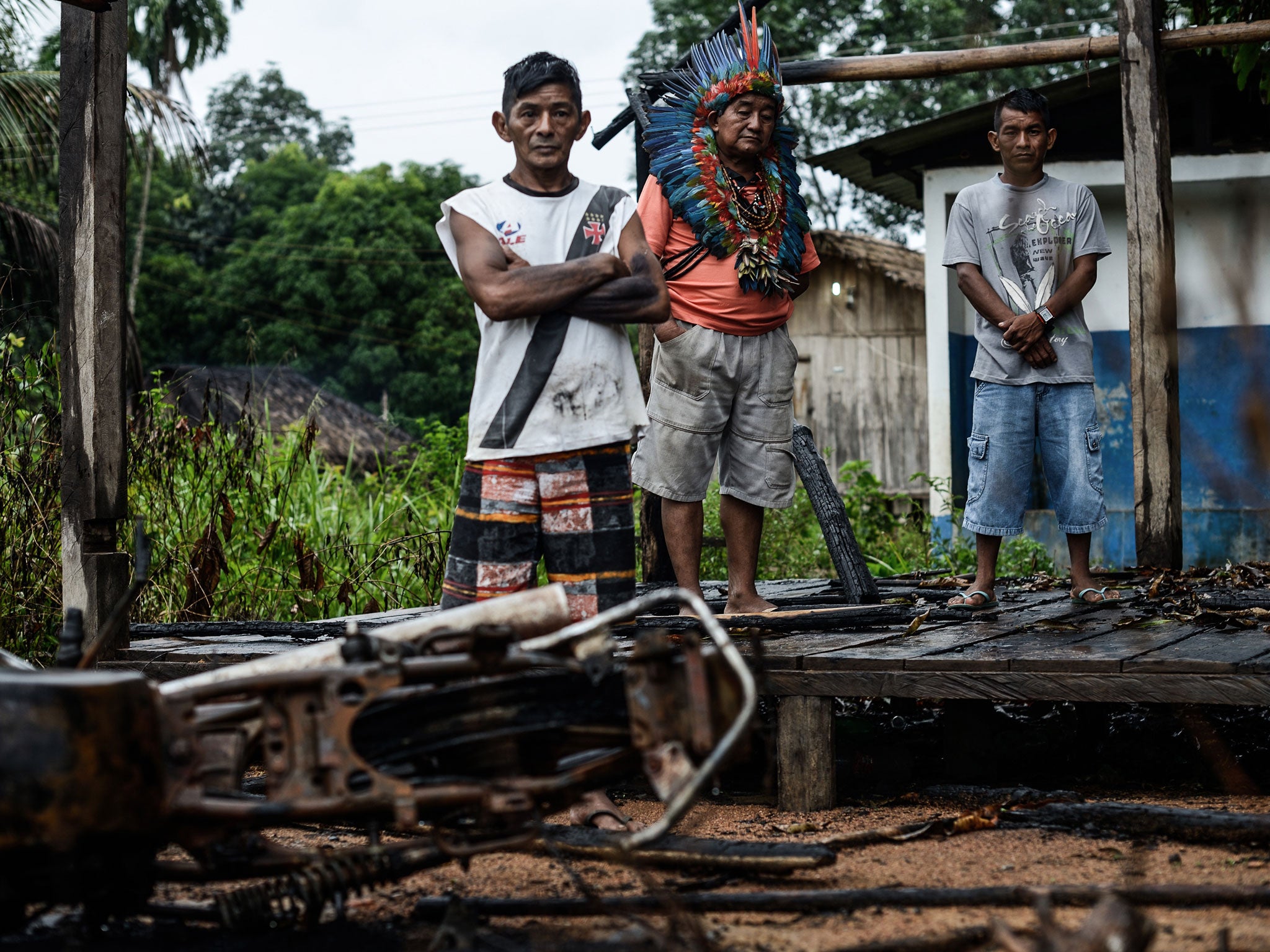 A climate of war has erupted between the Tenharim tribe and the non-indigenous, with mobs torching buildings in a series of Christmas attacks on the Indian reserve