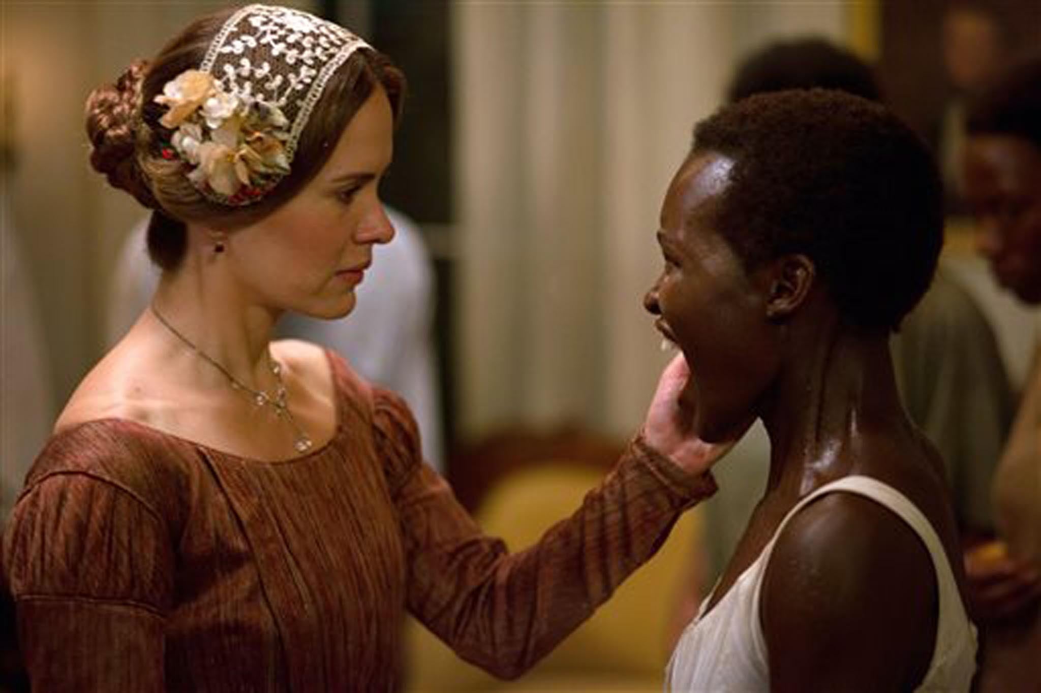 Lupita Nyong'o plays cotton picker Patsey in 12 Years a Slave