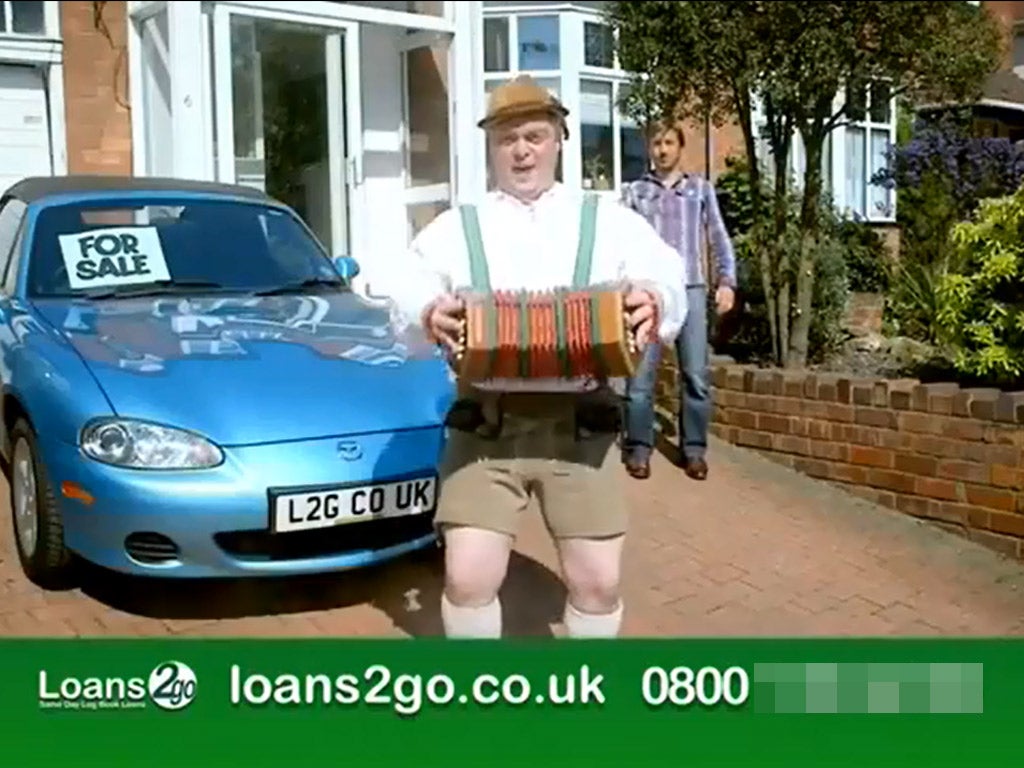 The Loans2go ad may have been jolly but it was also misleading, the ASA said