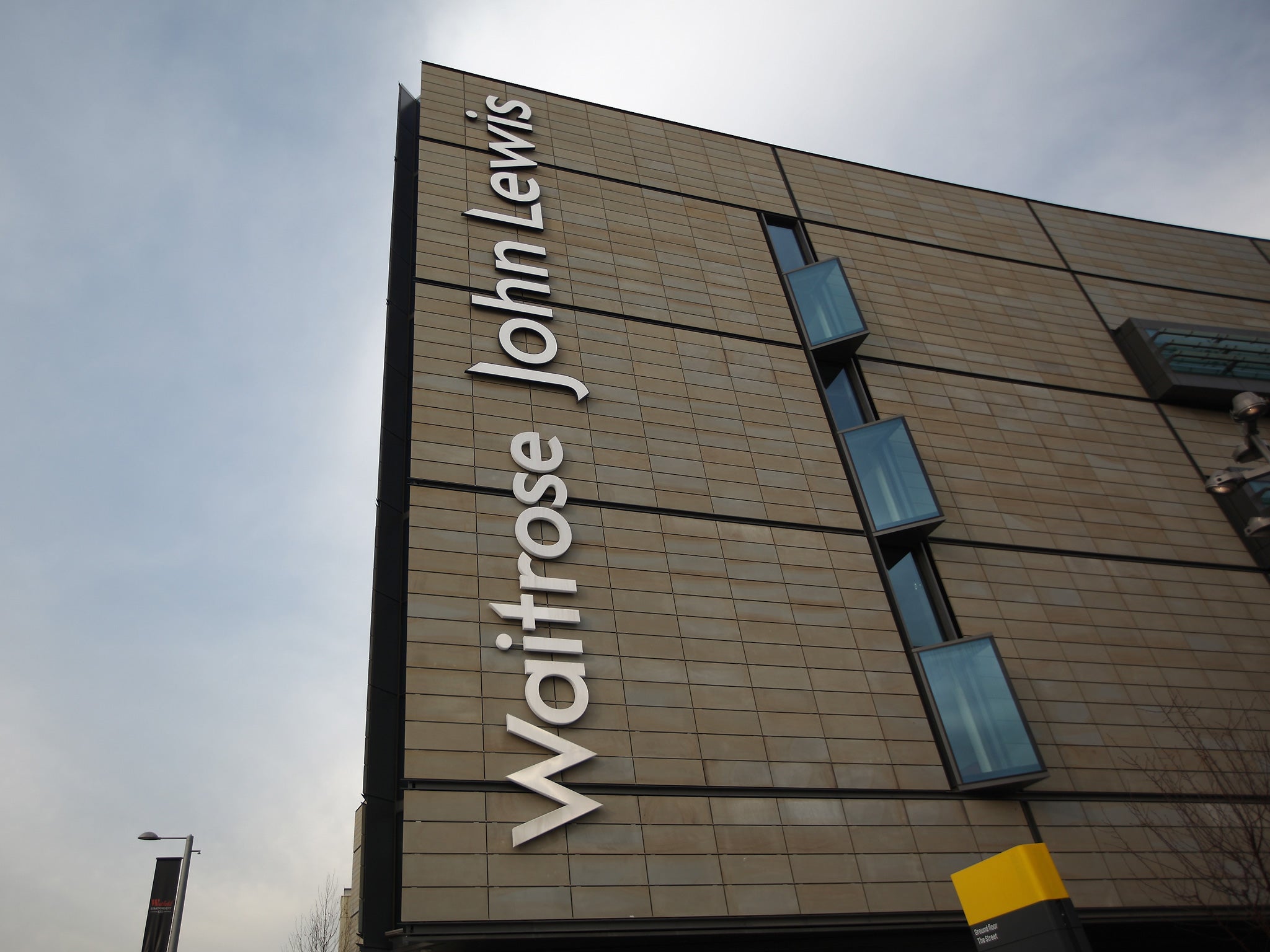 Sales at John Lewis and its sister supermarket Waitrose rose 5.6% to £9.7 billion but pretax profits fell 10.5% to £342.7 million.