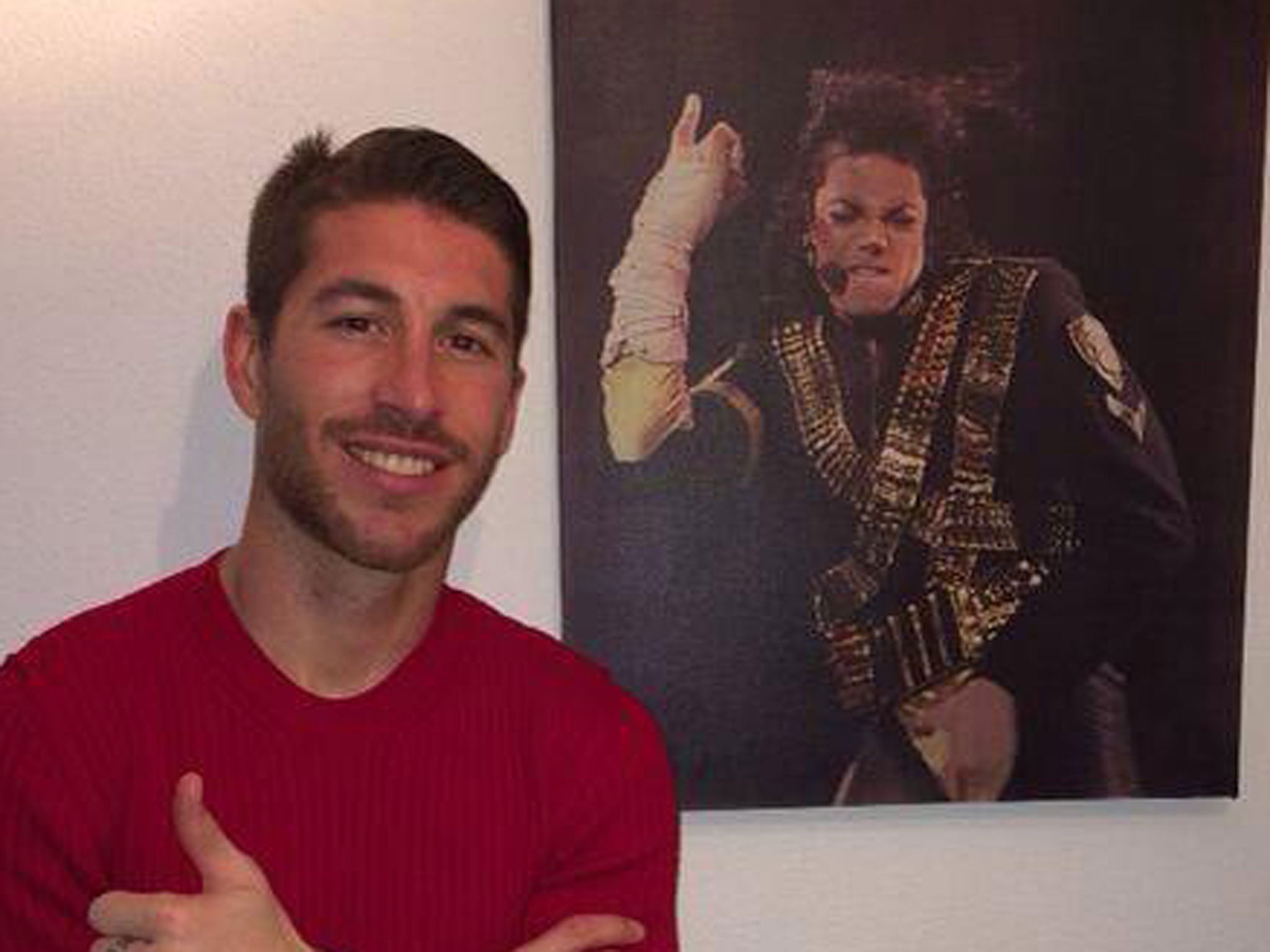 Sergio Ramos and the 'crotch-grabbing' King of Pop