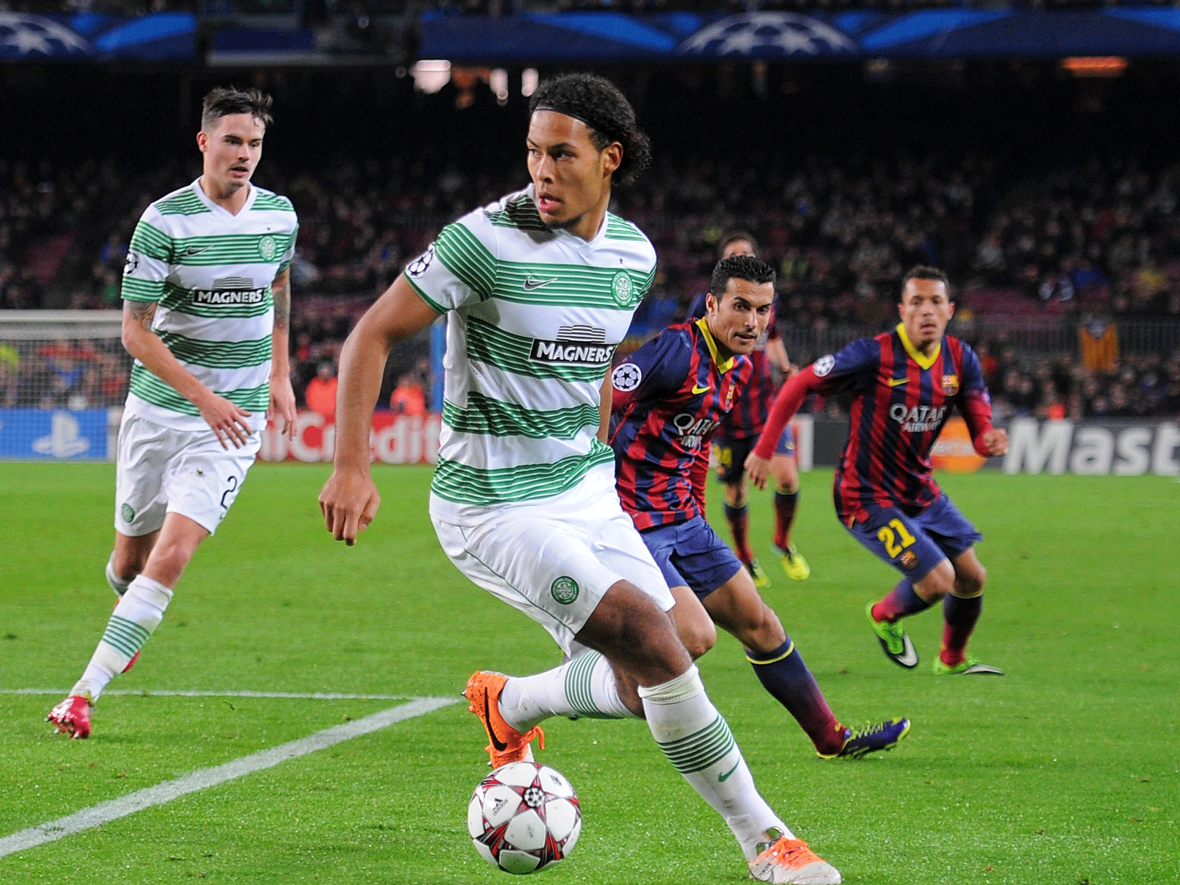 Virgil van Dijk for Celtic