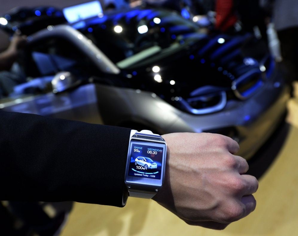 Smartwatches like the Galaxy Gear (pictured) have been widely promoted but offer little in the way of extra functionality.