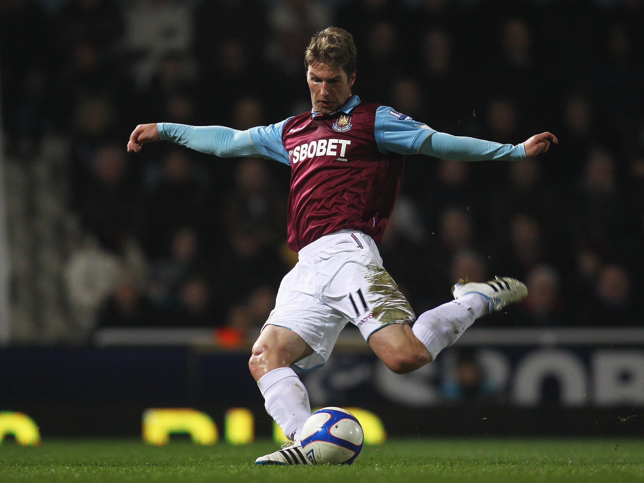 Thomas Hitzlsperger during a spell at West Ham