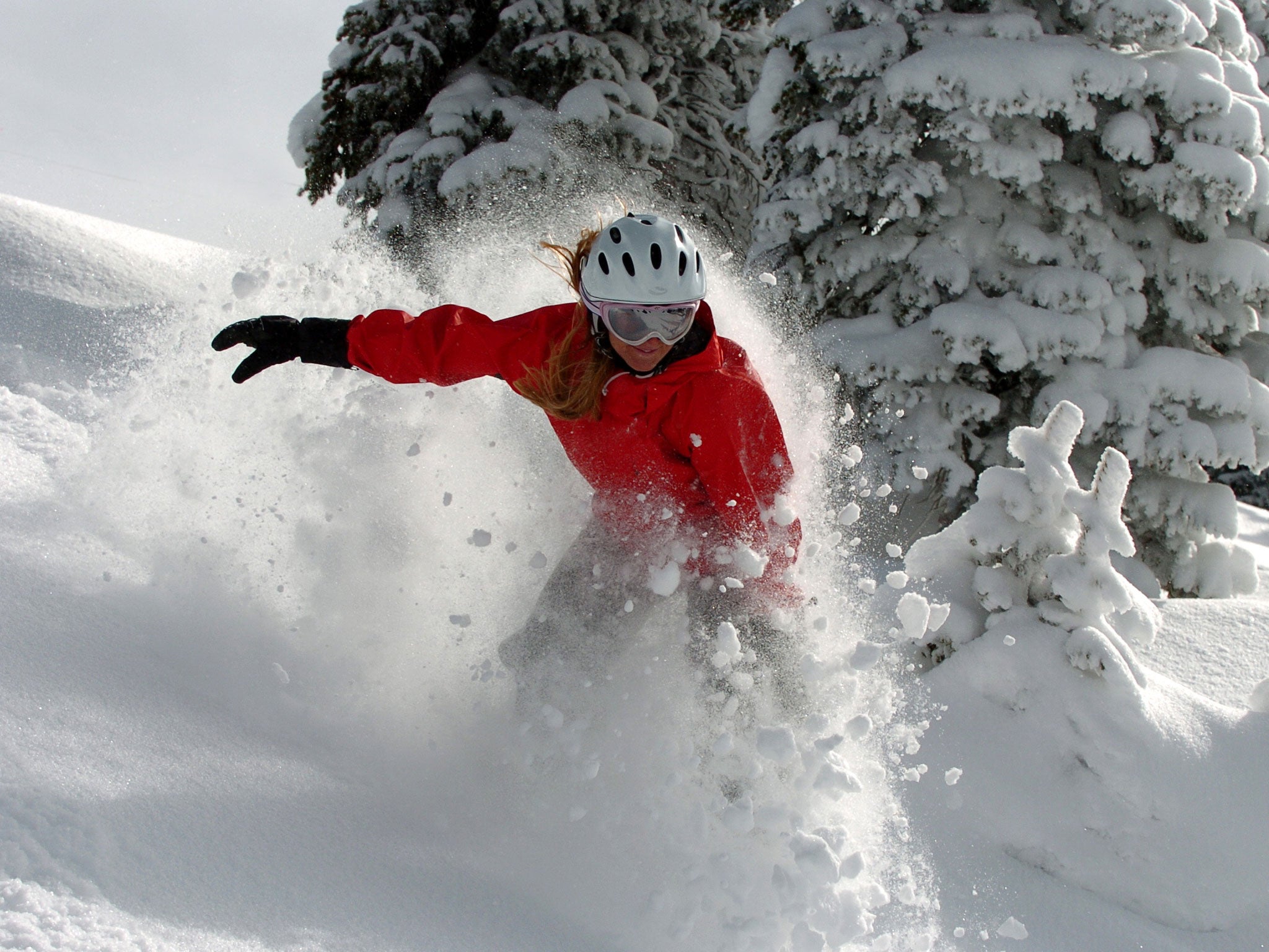 Our own private Idaho: a boarder at Grand Targhee