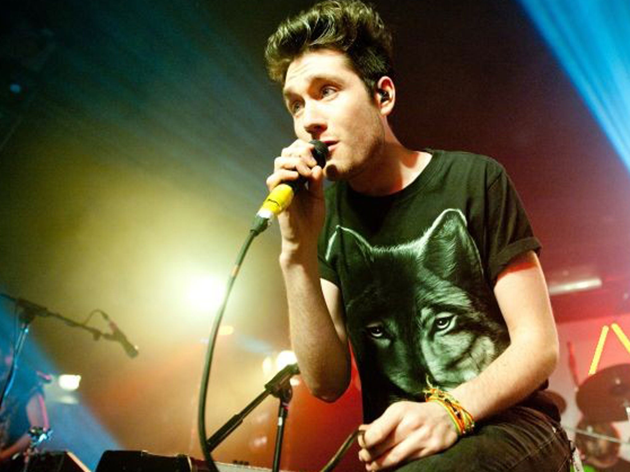 Dan Smith of Bastille, who are nominated for an impressive four Brit Awards