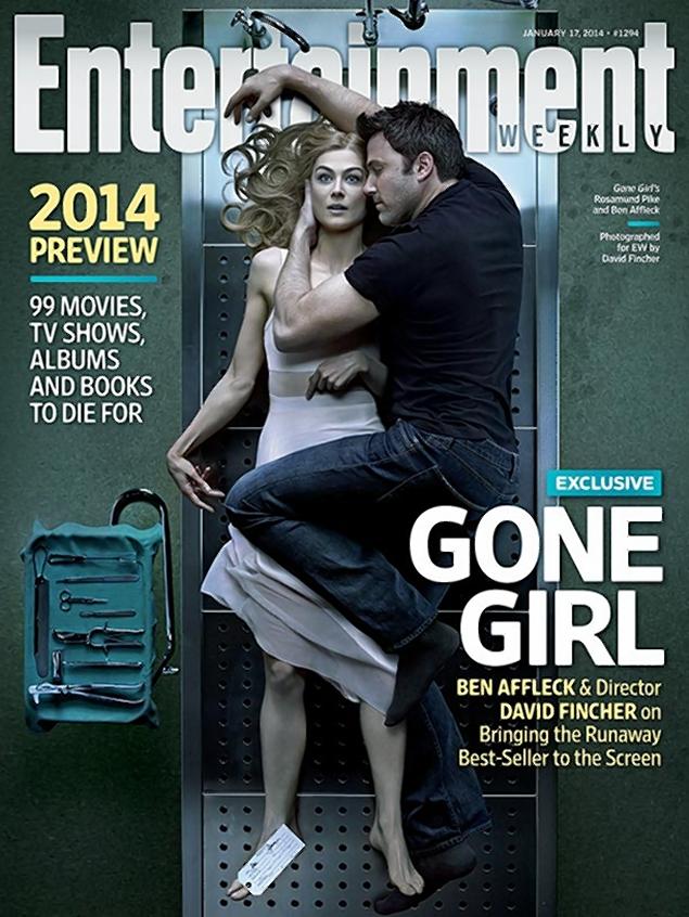 David Fincher's Gone Girl cover, shot for Entertainment Weekly