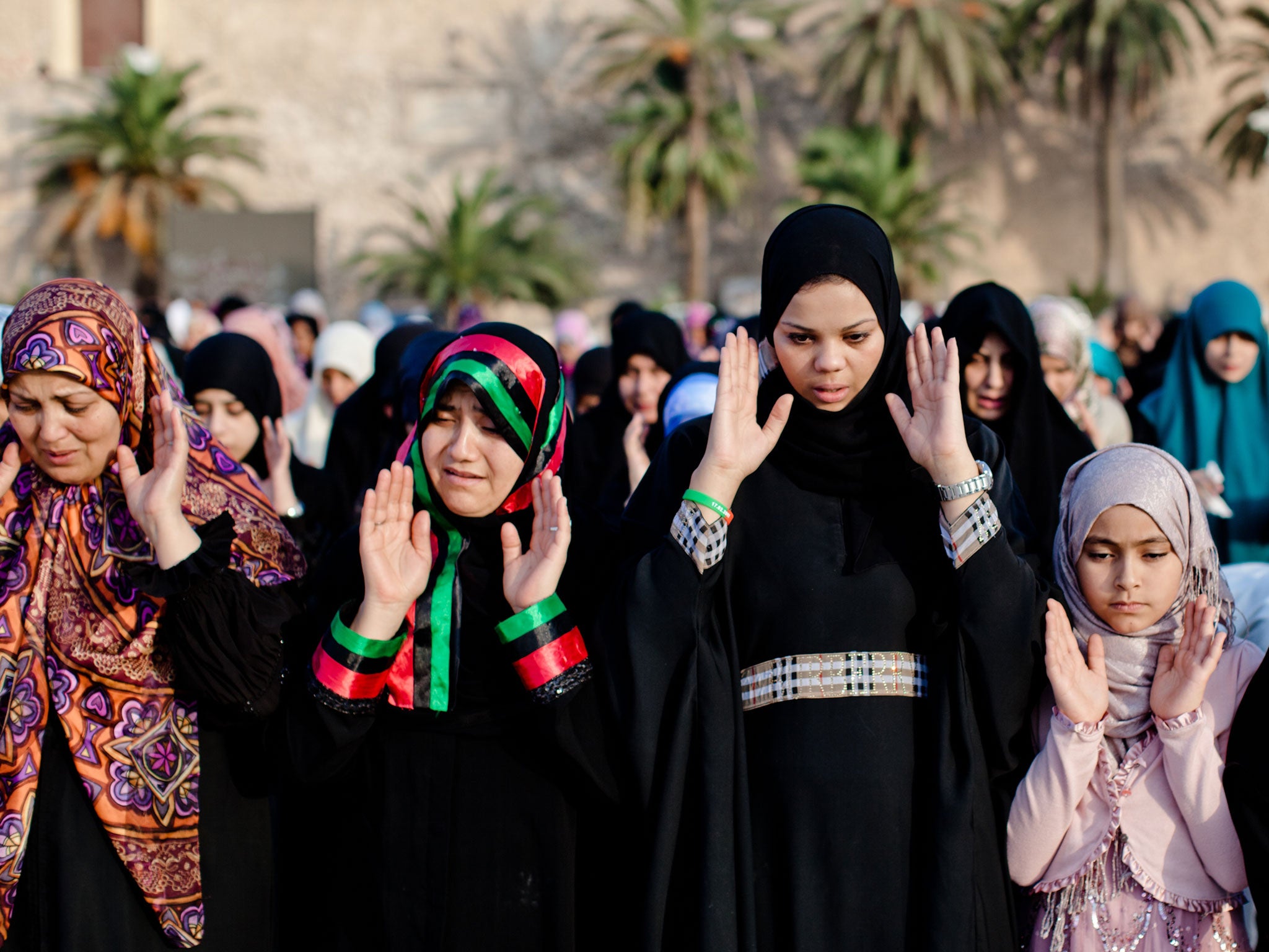 Nearly half the people surveyed in Lebanon thought no head covering should be worn by women