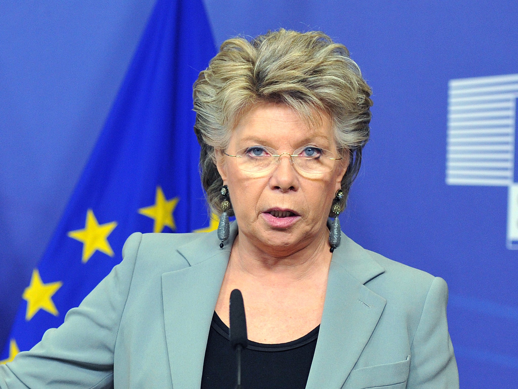 Viviane Reding said that details about the European Union presented to the British public was based on 'myths' that 'have nothing to do with reality'