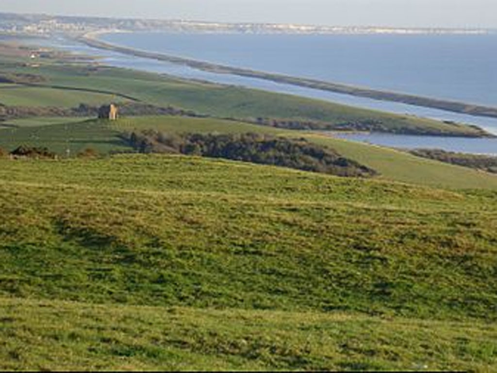 Chesil Beach before the storms