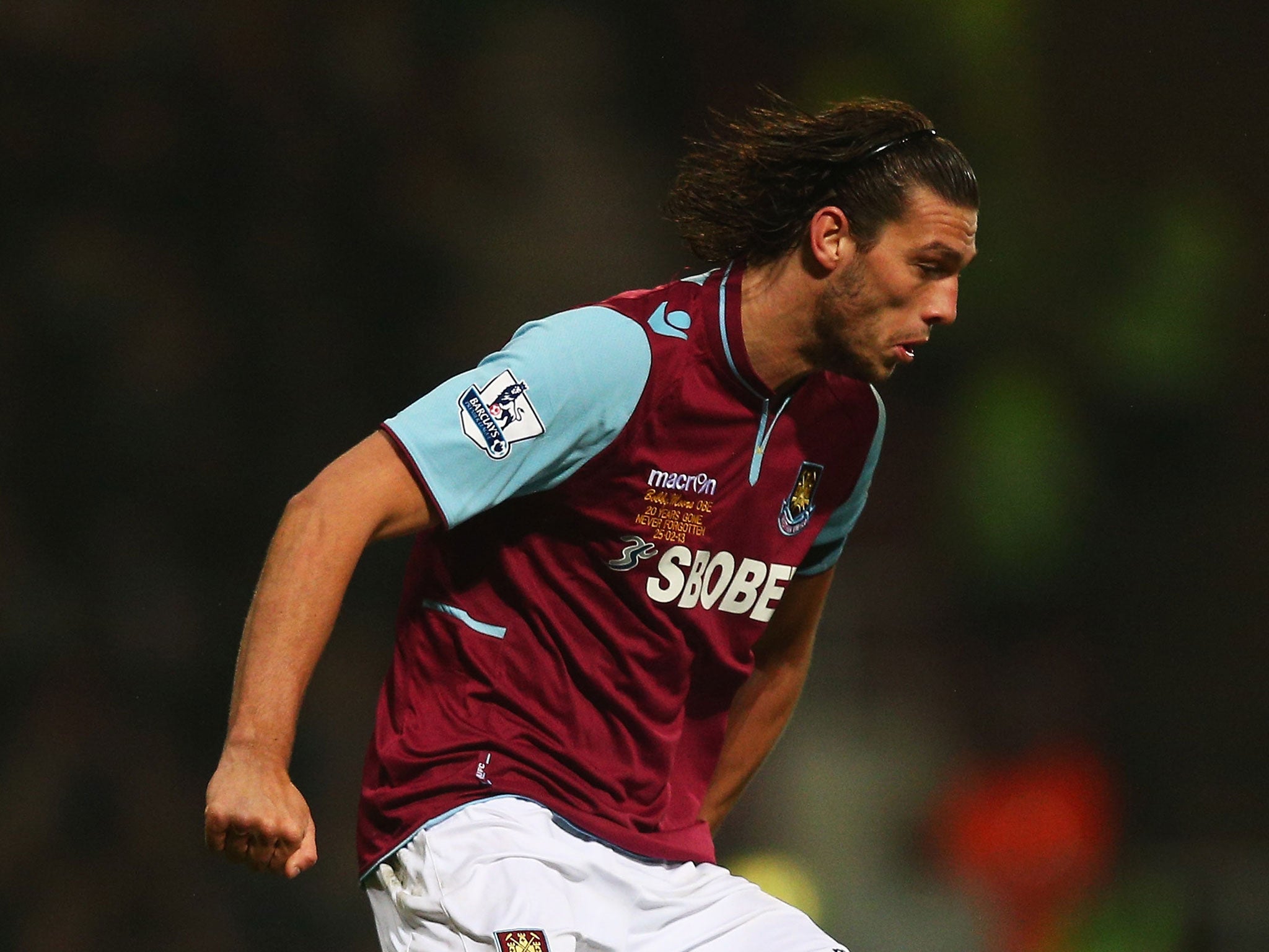 Andy Carroll has yet to make an appearance for West Ham since signing for £15m last summer