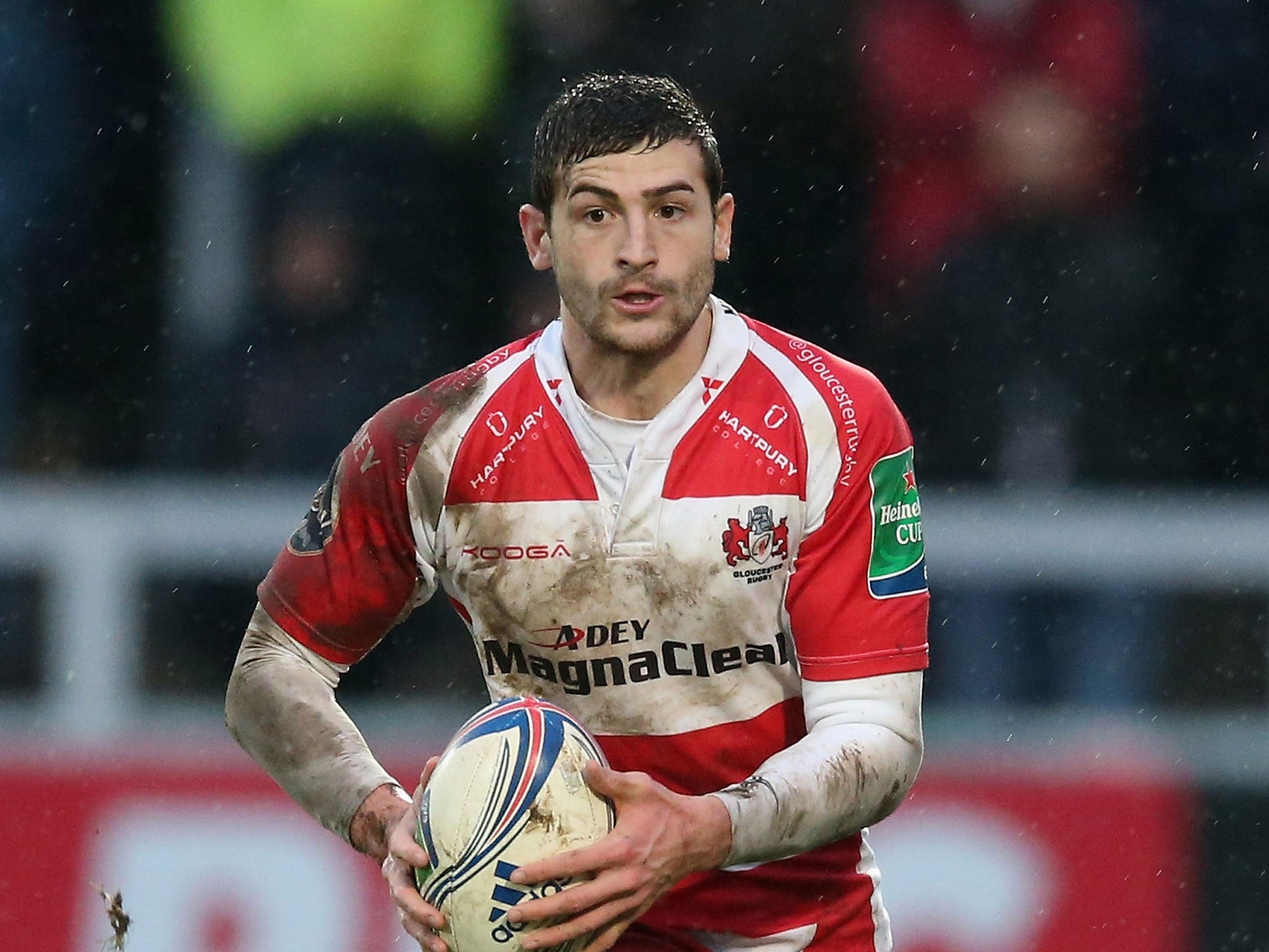 Gloucester's Jonny May is vying for a wing role (Getty)