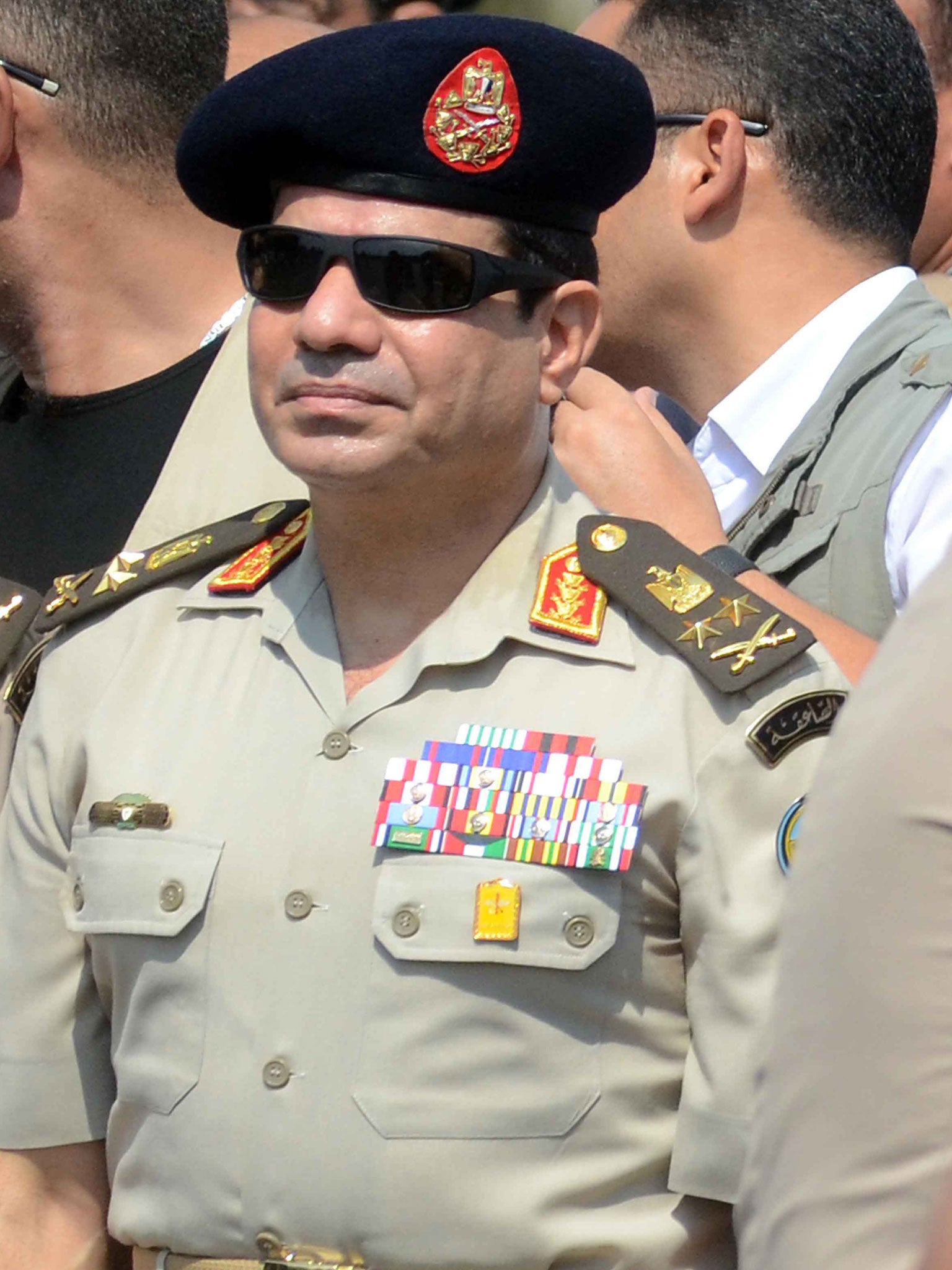 General Sisi is waiting for the referendum results