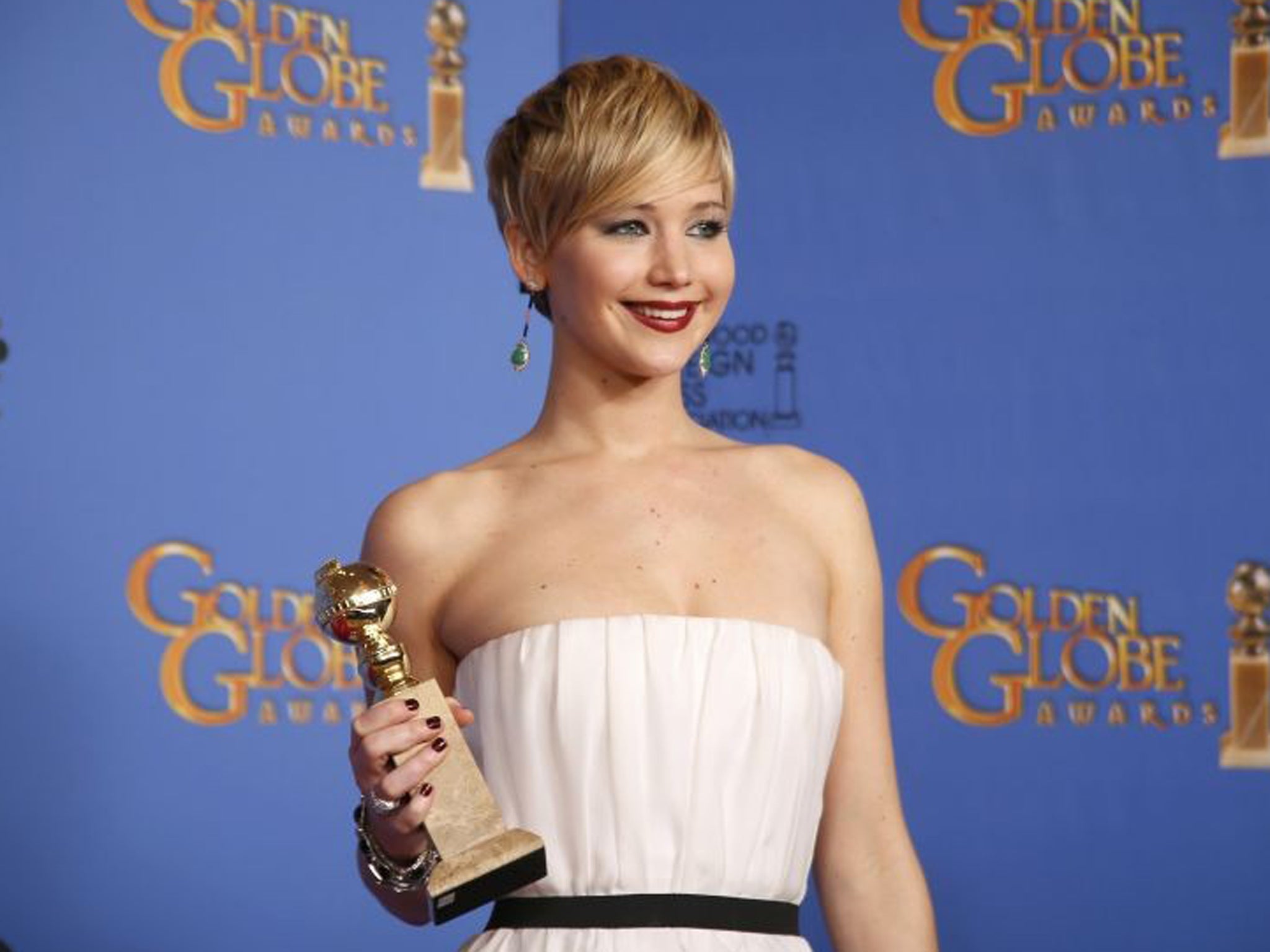 Jennifer Lawrence was also a winner last year for Silver Linings Playbook