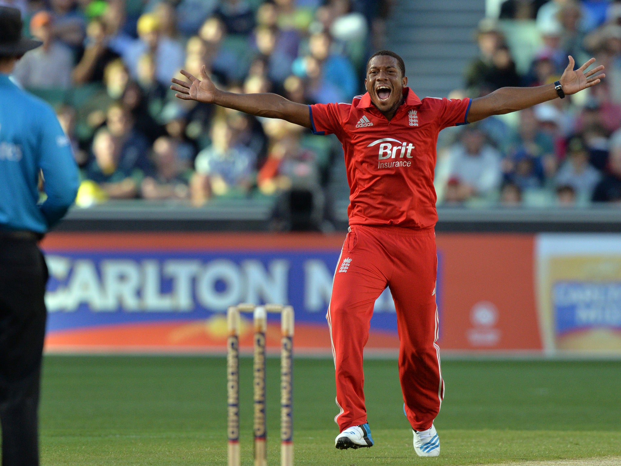 England fast bowler Chris Jordan has drawn praise for his performance in the ODI defeat to Australia