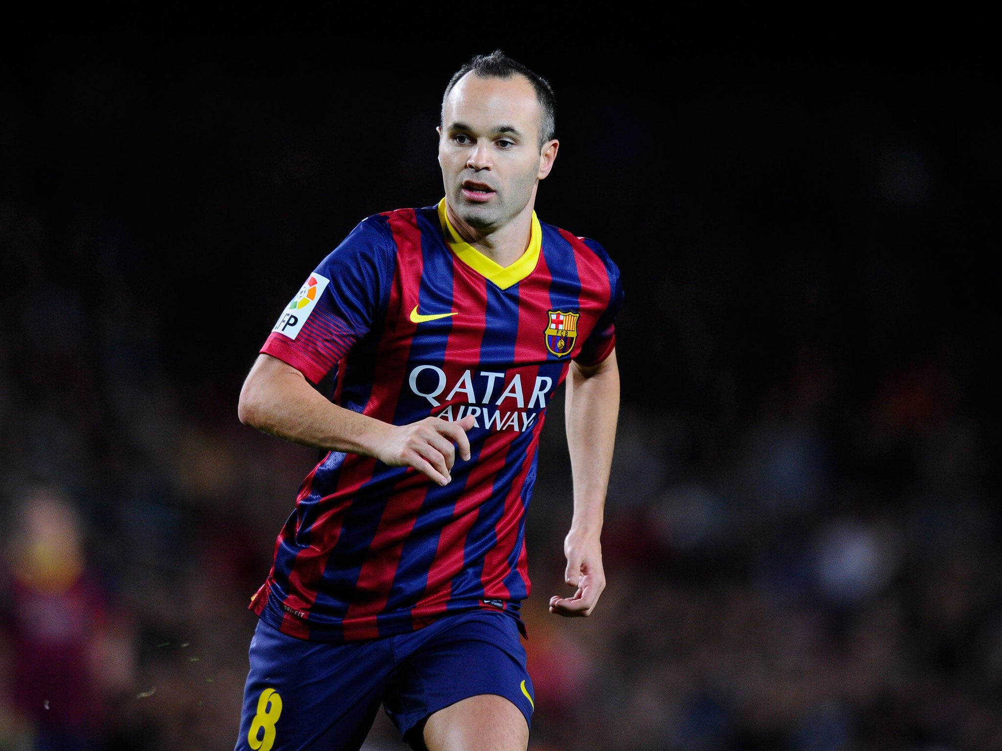 World XI: Midfielder - Andres Iniesta (Barcelona and Spain)